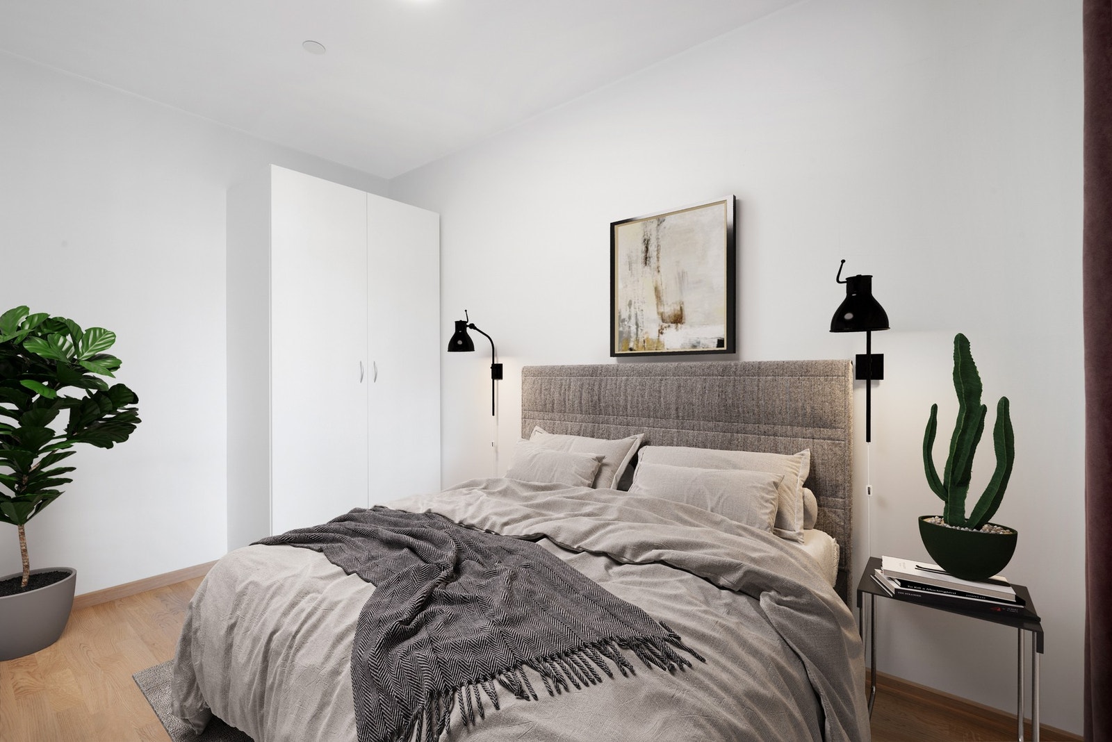 Soverom md flere møbleringsmuligheter. Galleribilde