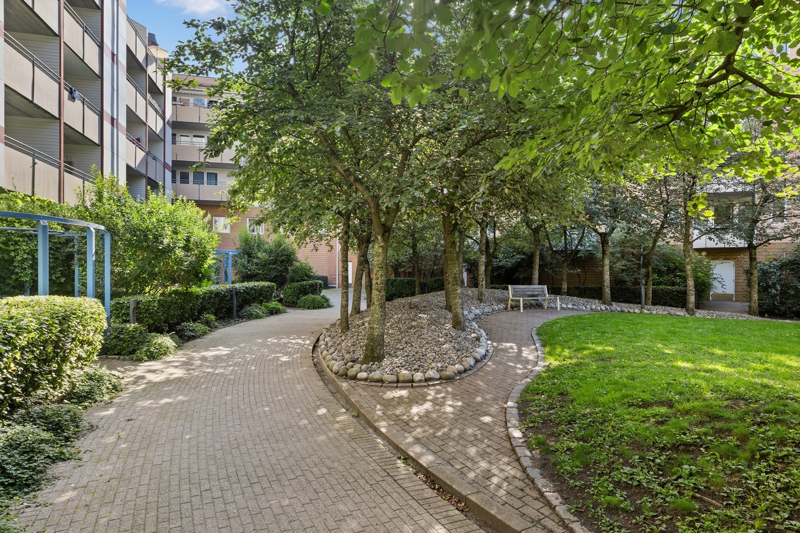 Vi avslutter med noen fine bilder av de grønne omgivelsene Galleribilde