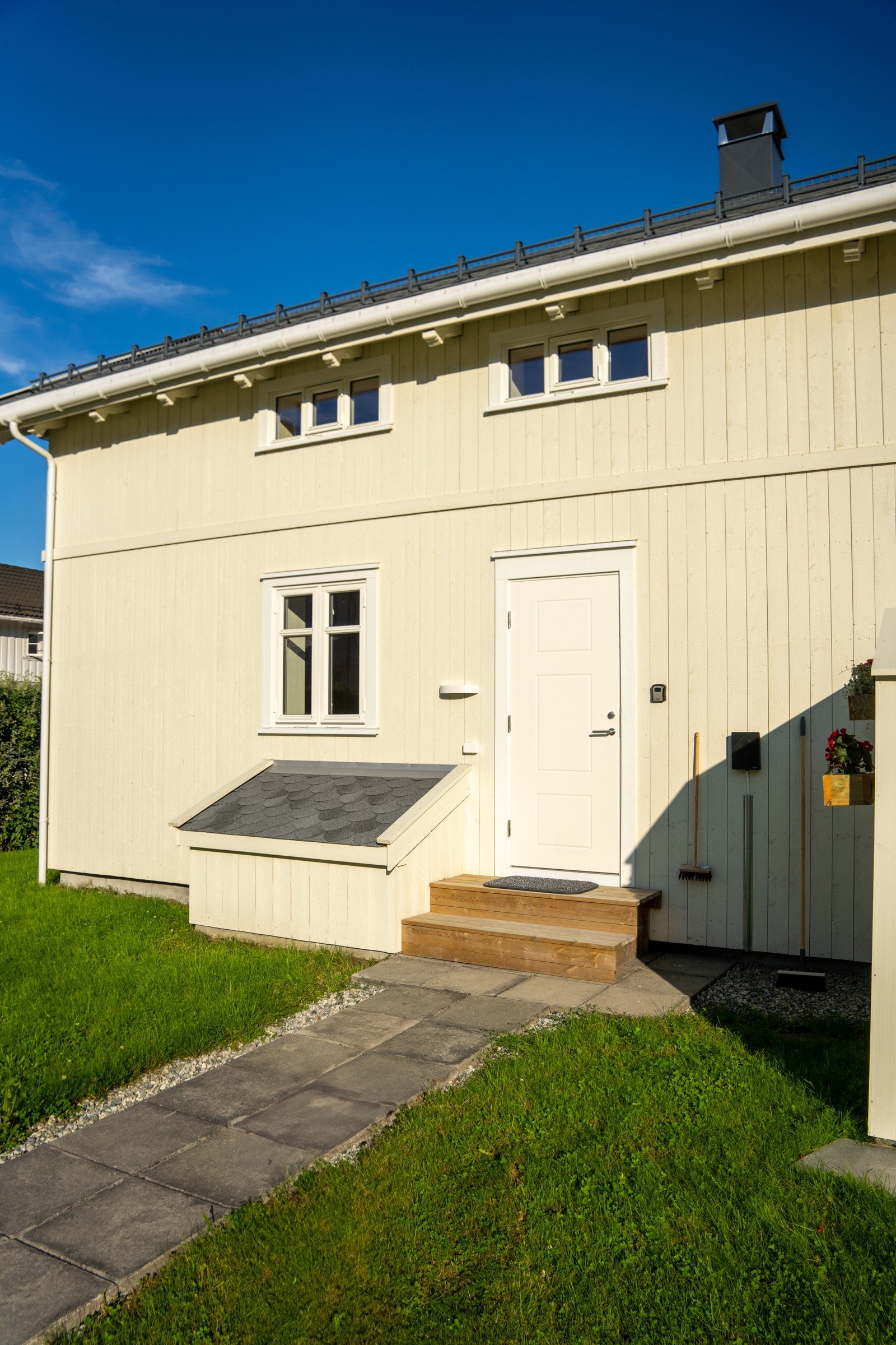 Trivelig inngangsparti. Galleribilde
