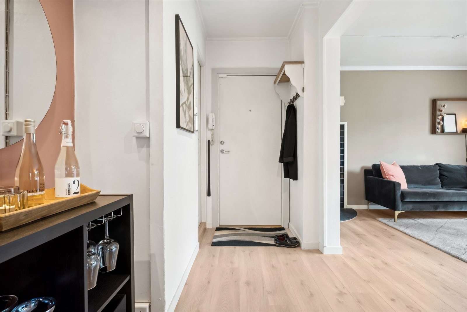 Innbydende inngangsparti. Galleribilde