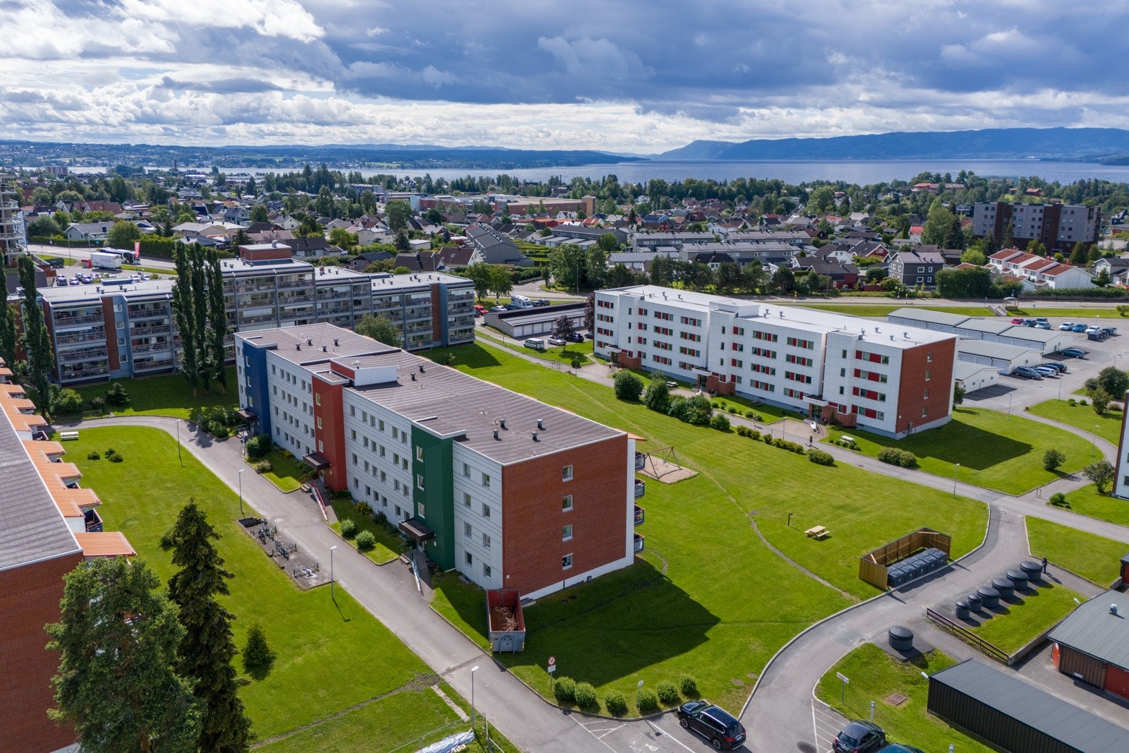 Dronefoto Galleribilde