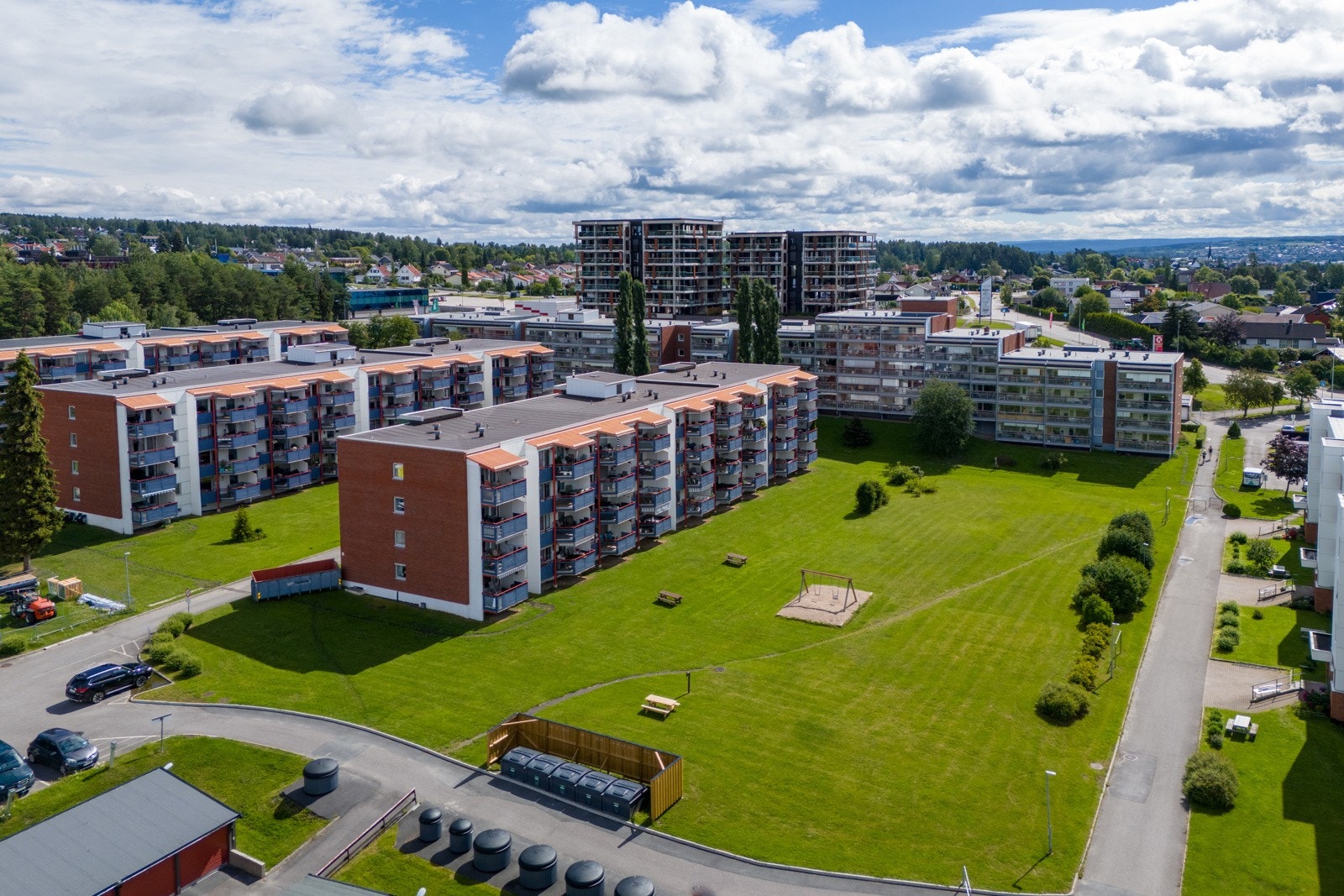Dronefoto Galleribilde