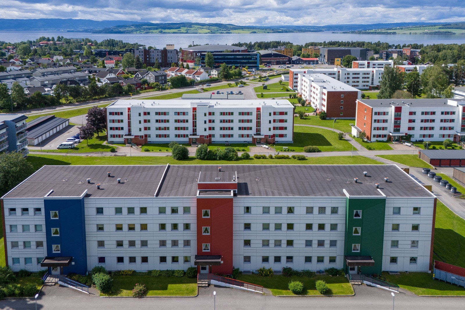 Dronefoto Galleribilde