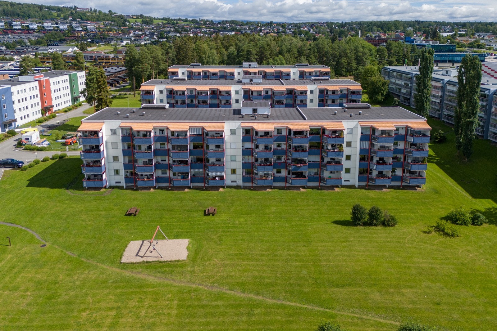 Dronefoto Galleribilde