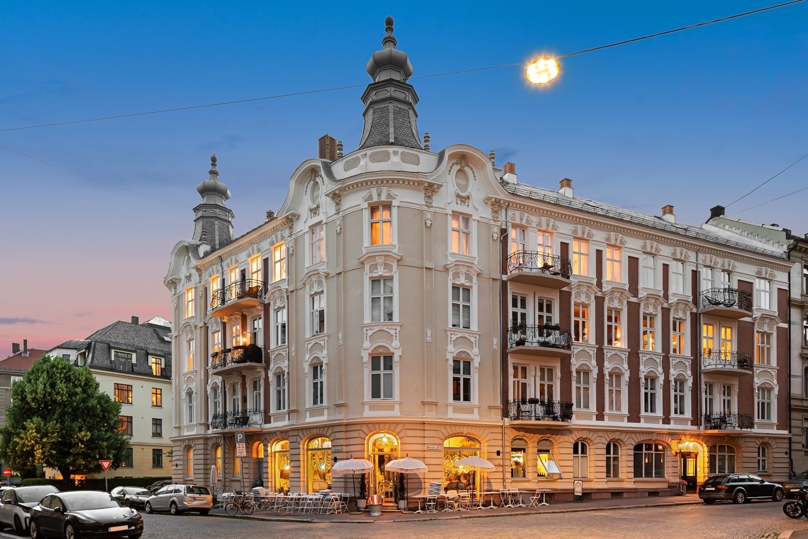 Fasjonabel 1900-talls arkitektur Galleribilde