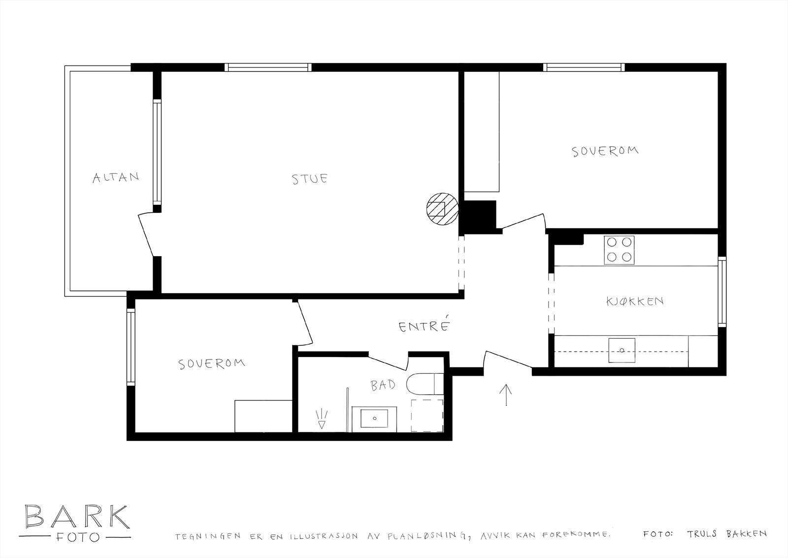 - Plantegning - Galleribilde