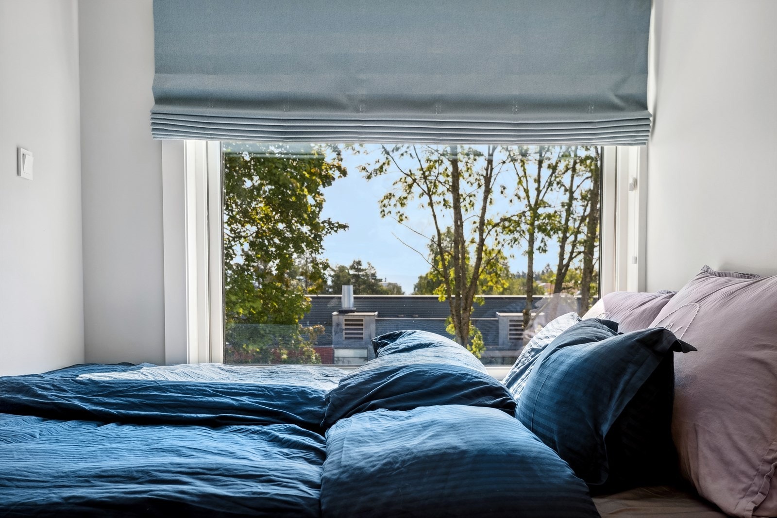 Her kan man våkne opp med morgensol. Galleribilde