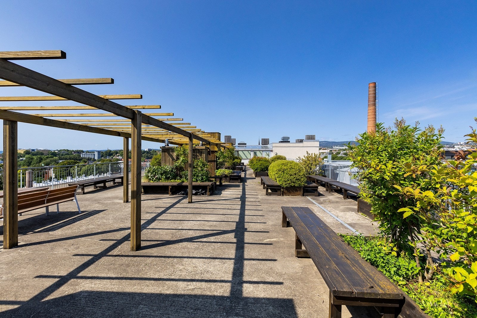 Felles takterrasse - Området er fylt med mye spennende innenfor kultur, uteliv, mat og drikke. Galleribilde