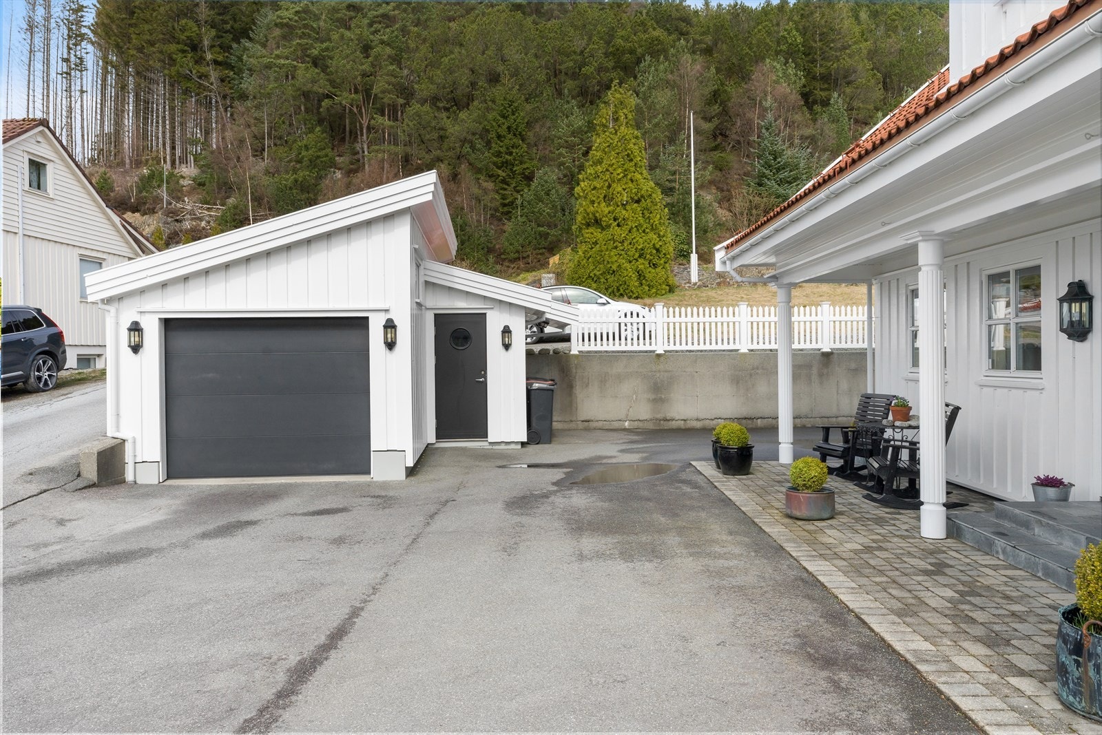 Gårdsrom Galleribilde