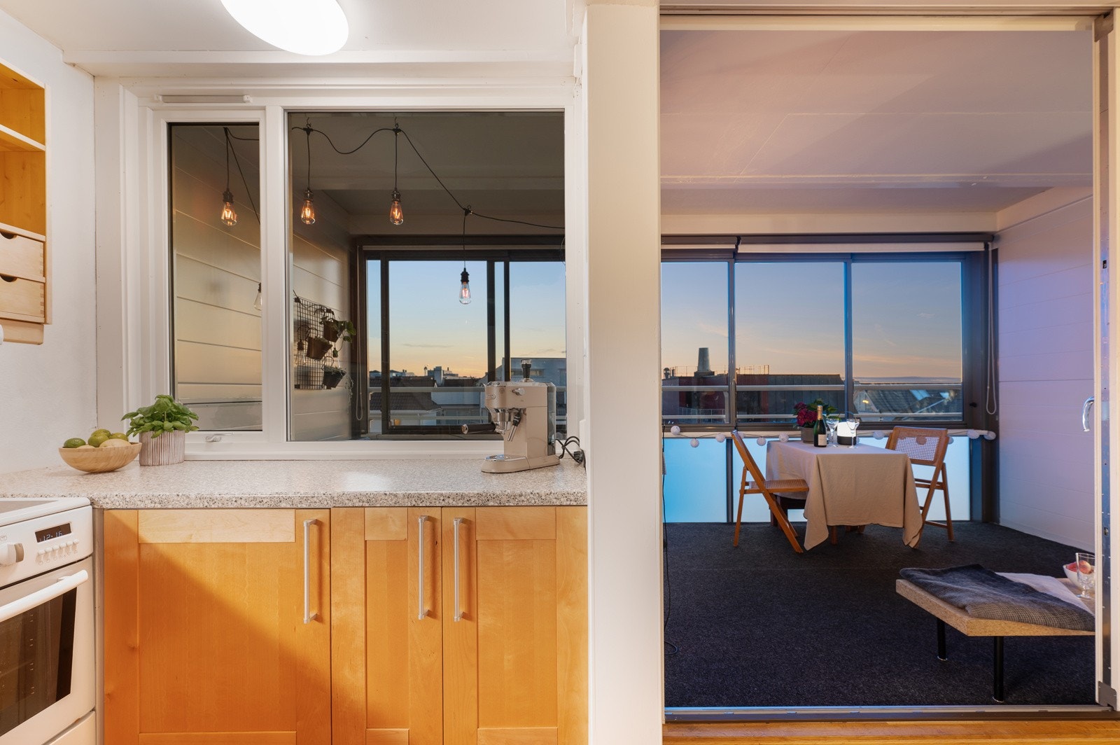 Kveldsbilde - Kjøkken Galleribilde