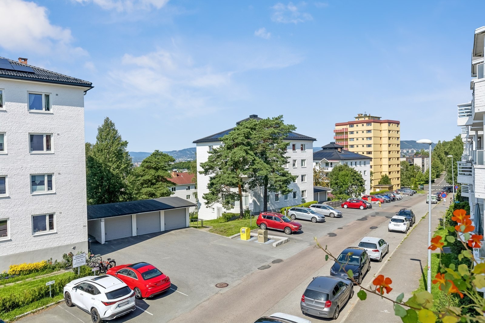 utsikt fra balkongen Galleribilde