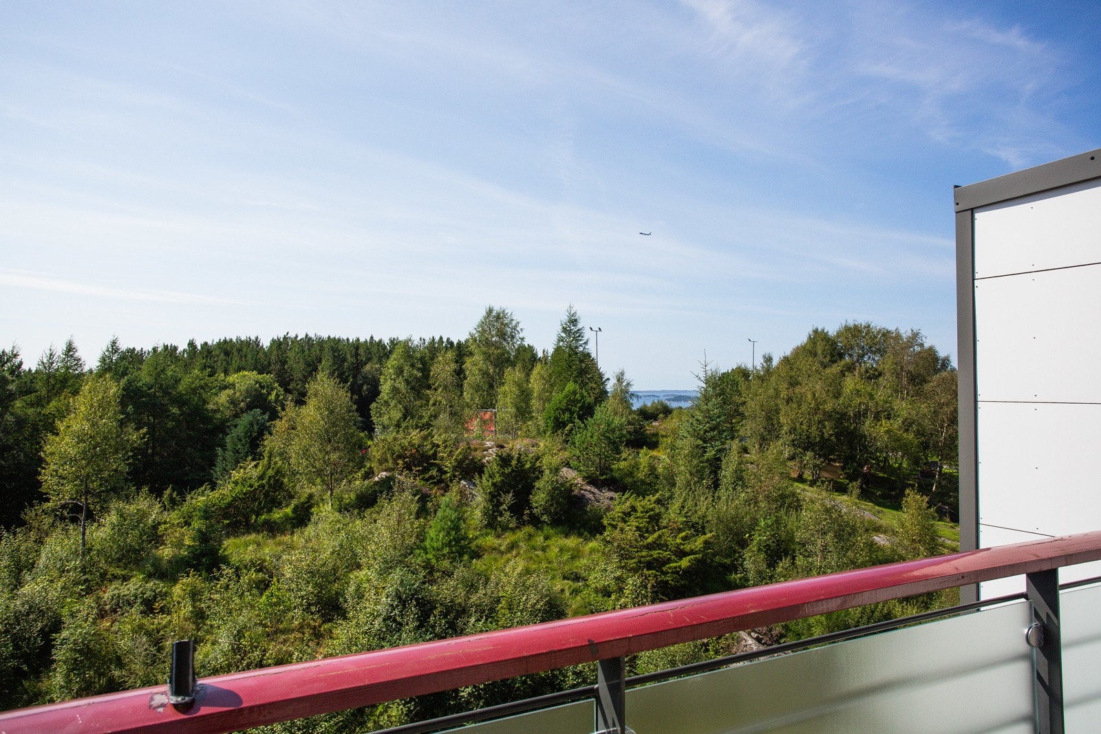 Her kan du nyte en fri utsikt fra øverste etasje. Galleribilde