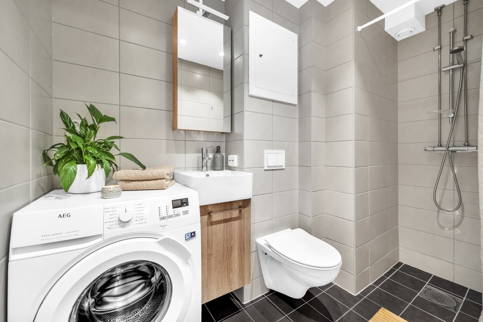 Nytt bad i 2023 tatt i regi. av borettslaget. Galleribilde