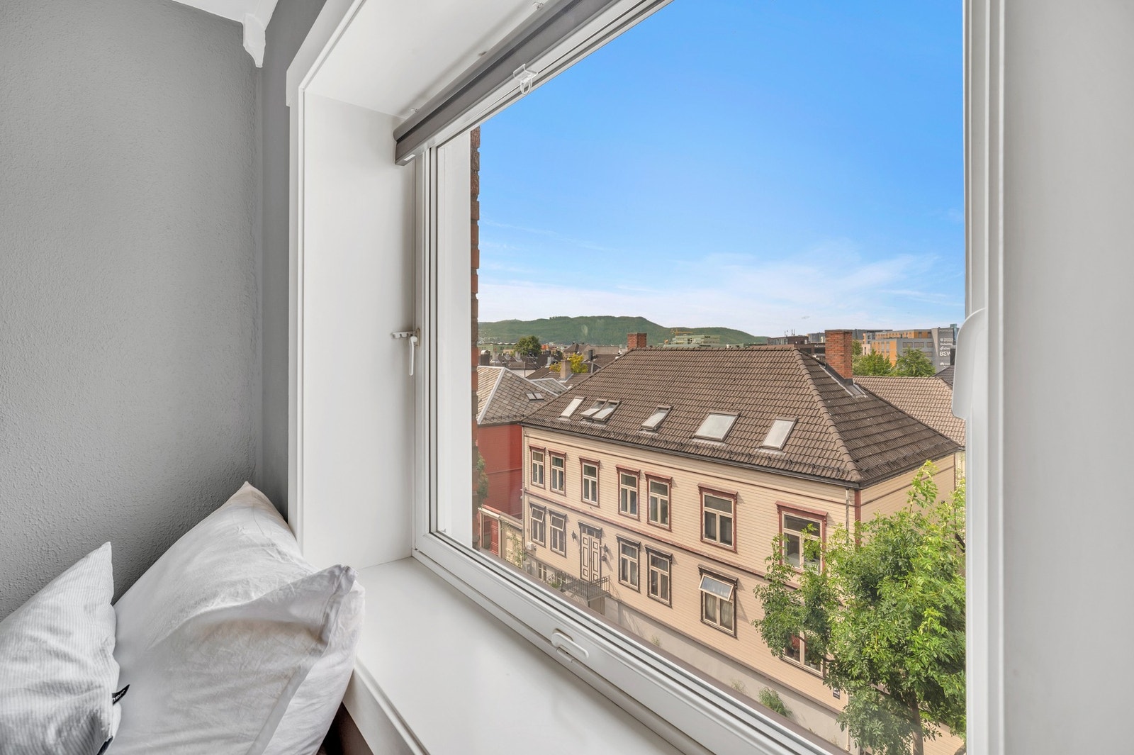 Utsikt fra soverommet. Galleribilde