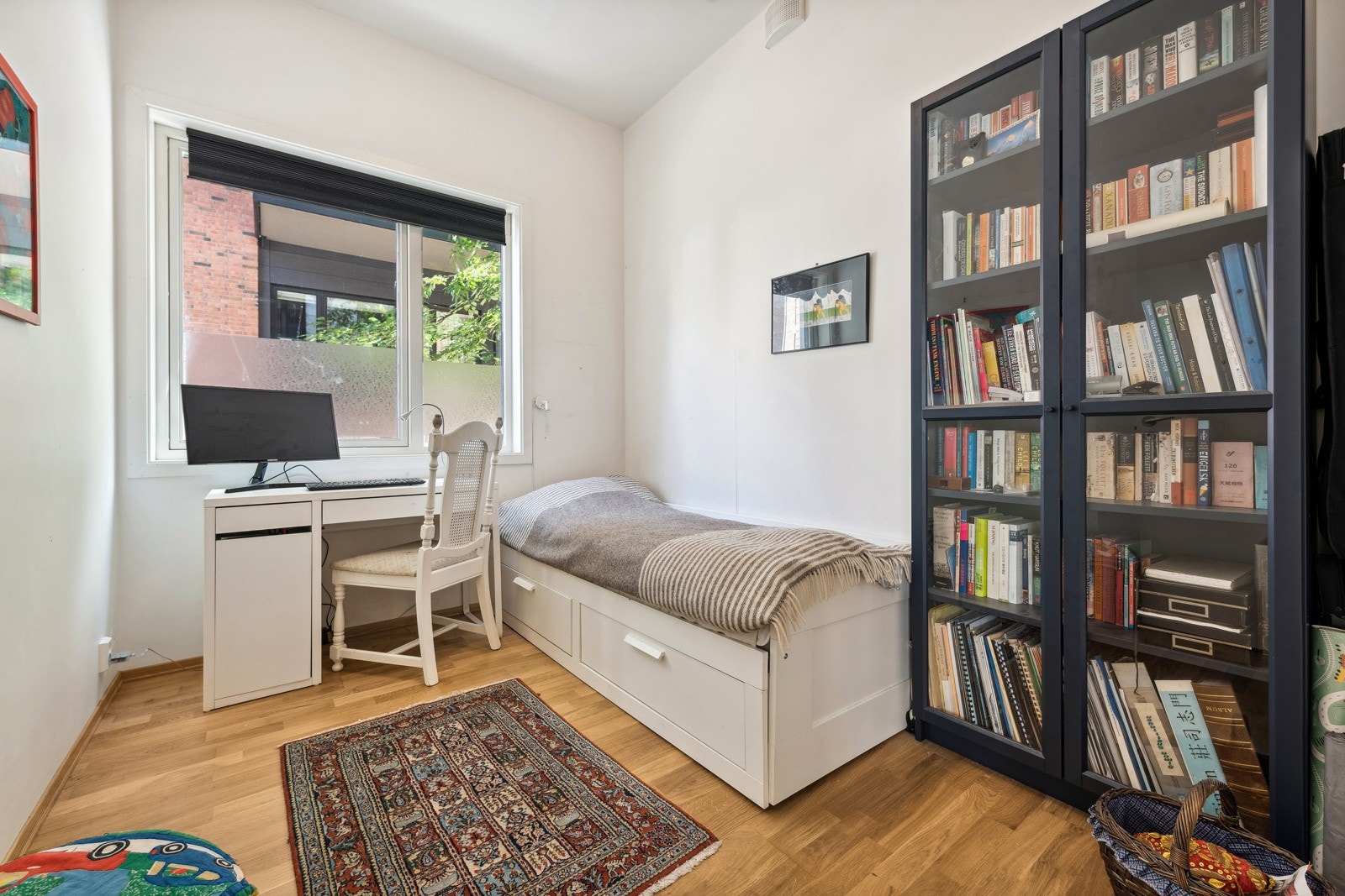 Soverommet kan benyttes som gjesterom, barnerom eller kontor. Galleribilde