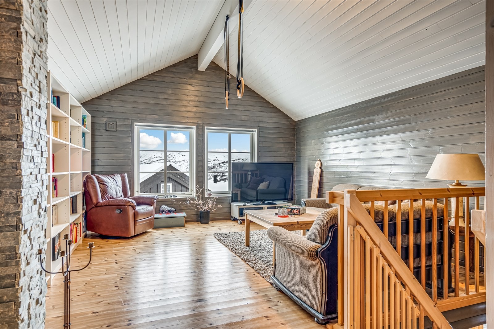 Loftstue Galleribilde