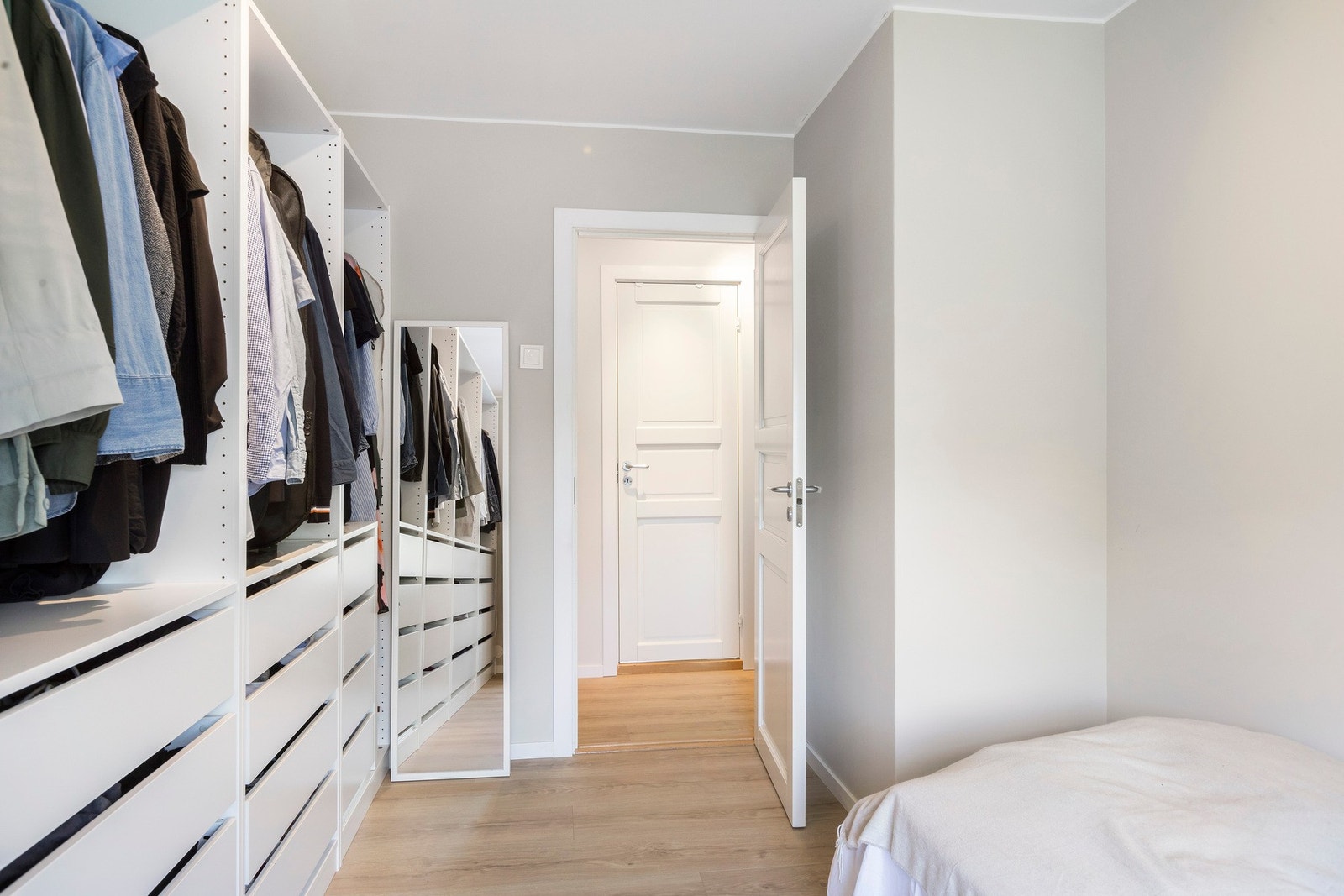 Dette soverommet ble pusset opp i 2023. Galleribilde