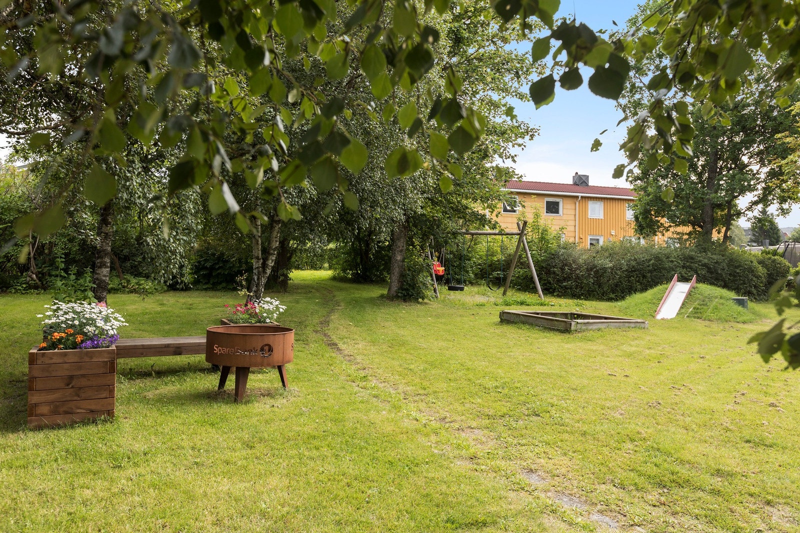 Området betegnes som svært barnevennlig. Galleribilde