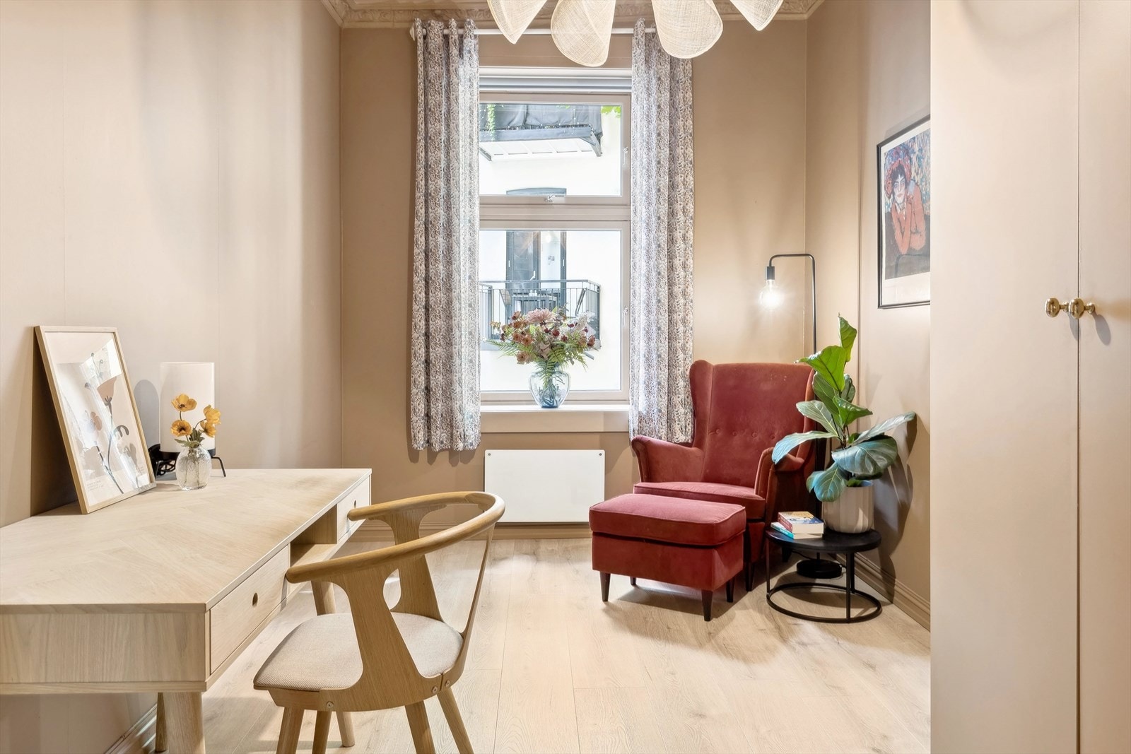 Perfekt som gjesterom, kontor eller barneværelse. Galleribilde