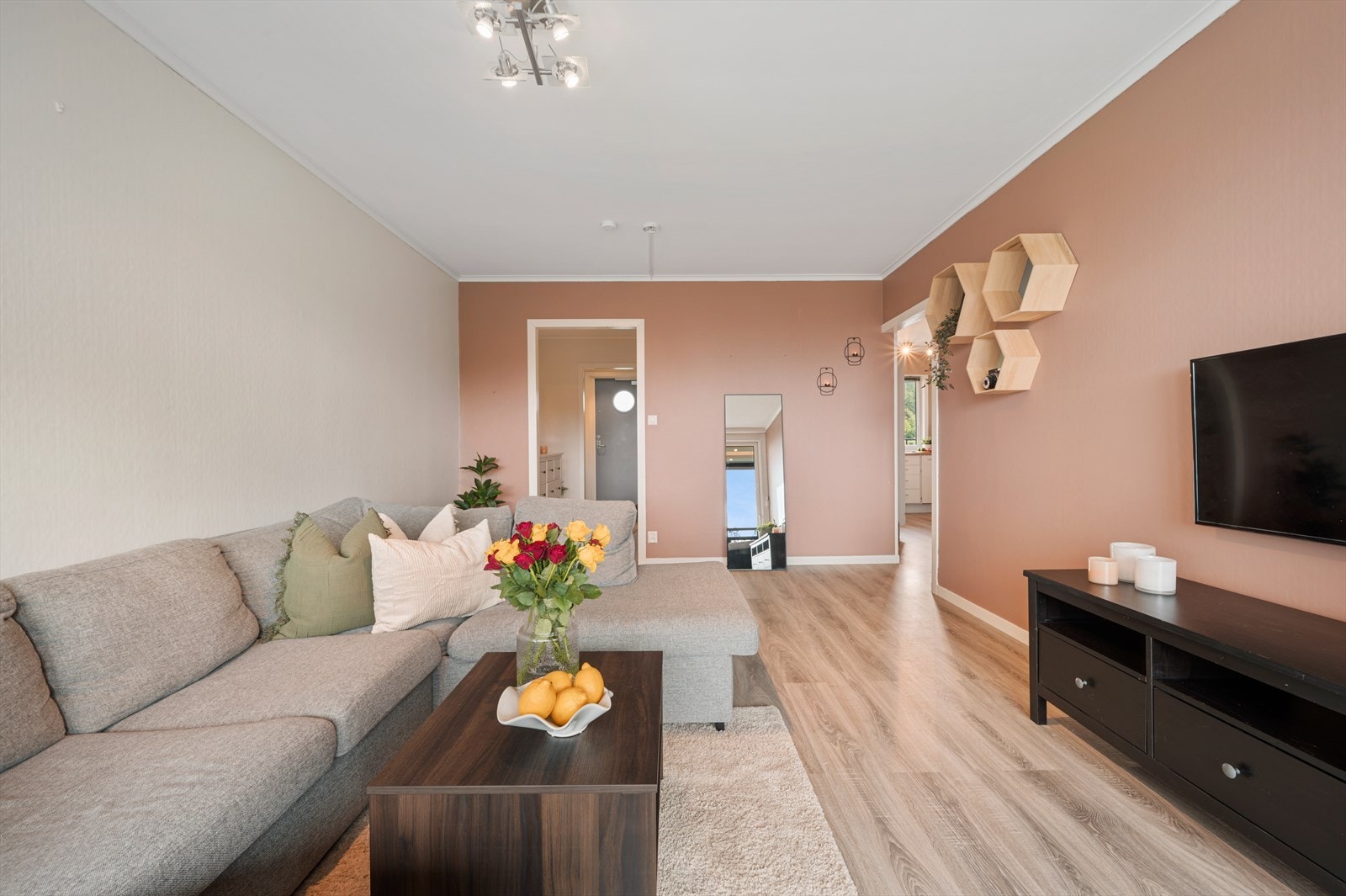 - Stuen måler hele 18 m² - Galleribilde