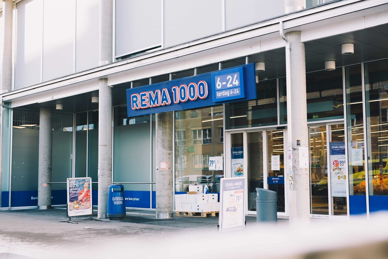 REMA 1000 i Sandstuveien ligger bare ca 140 meter fra leiligheten Galleribilde