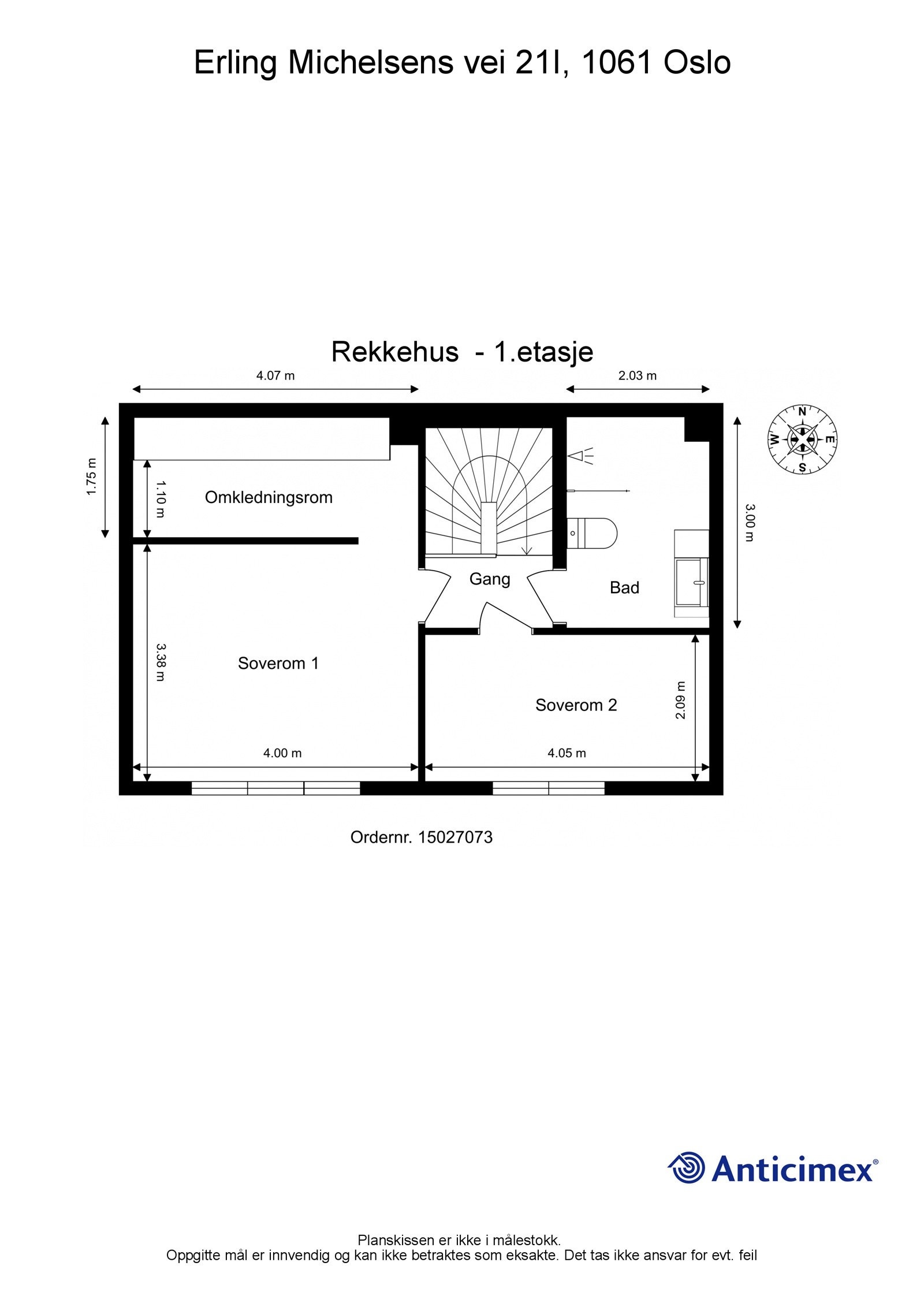 Plantegning 2. etg. Galleribilde