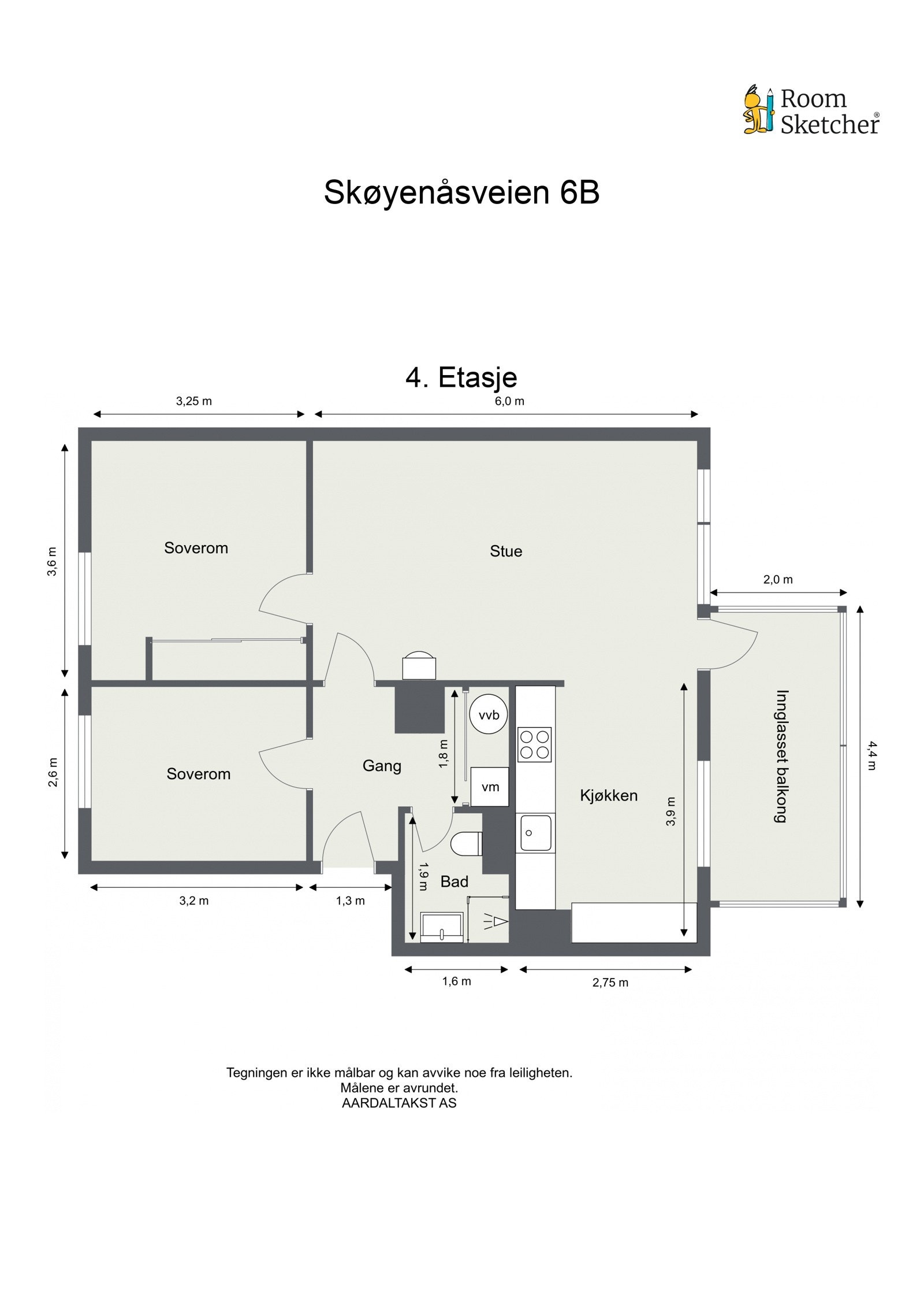 Planskisse. Galleribilde