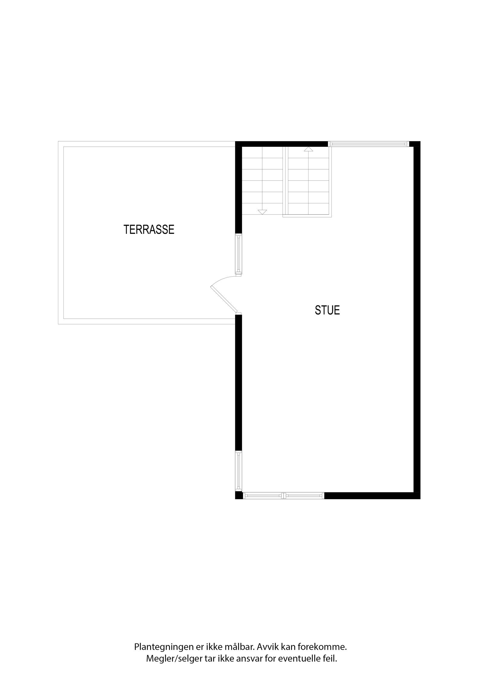 Plantegning plan 3 Galleribilde