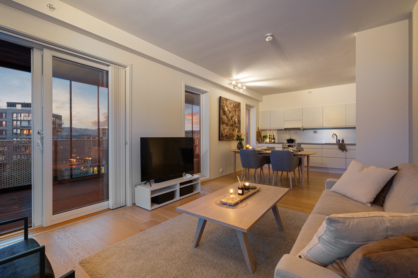 Kveldsbilde | Stue Galleribilde