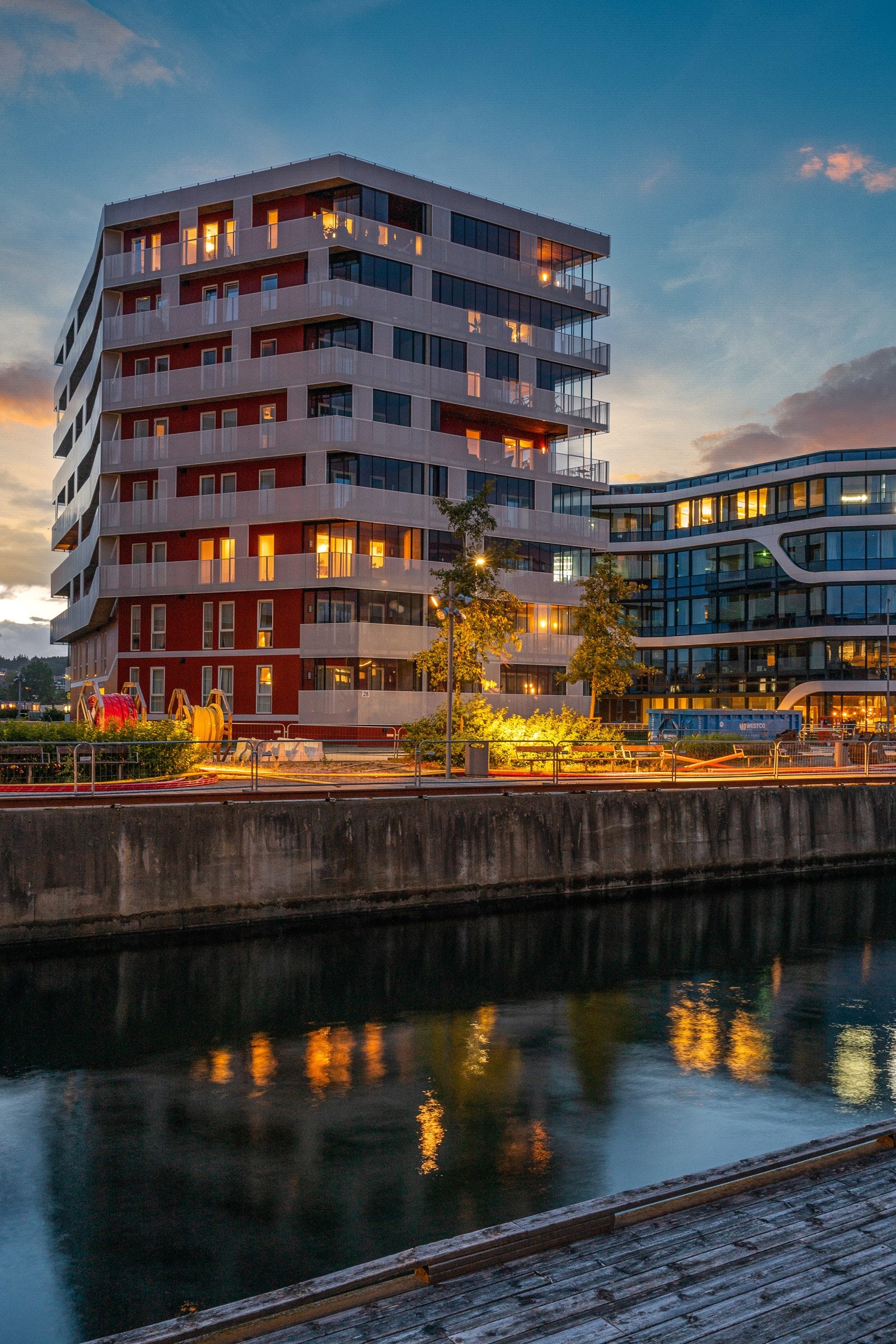 Kveldsbilde | Fasade Galleribilde