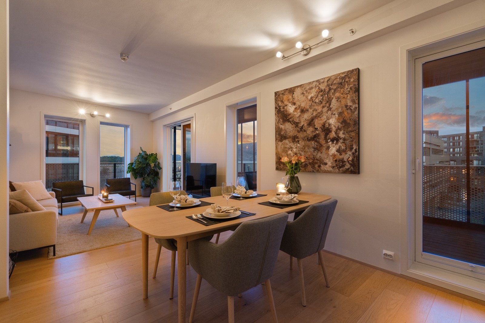 Kveldsbilde | Stue Galleribilde