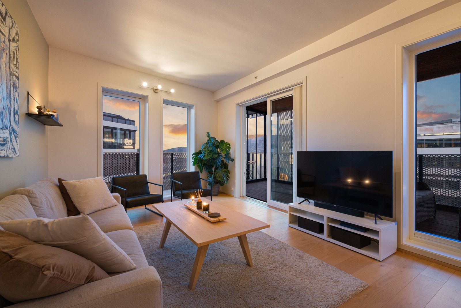 Kveldsbilde | Stue Galleribilde