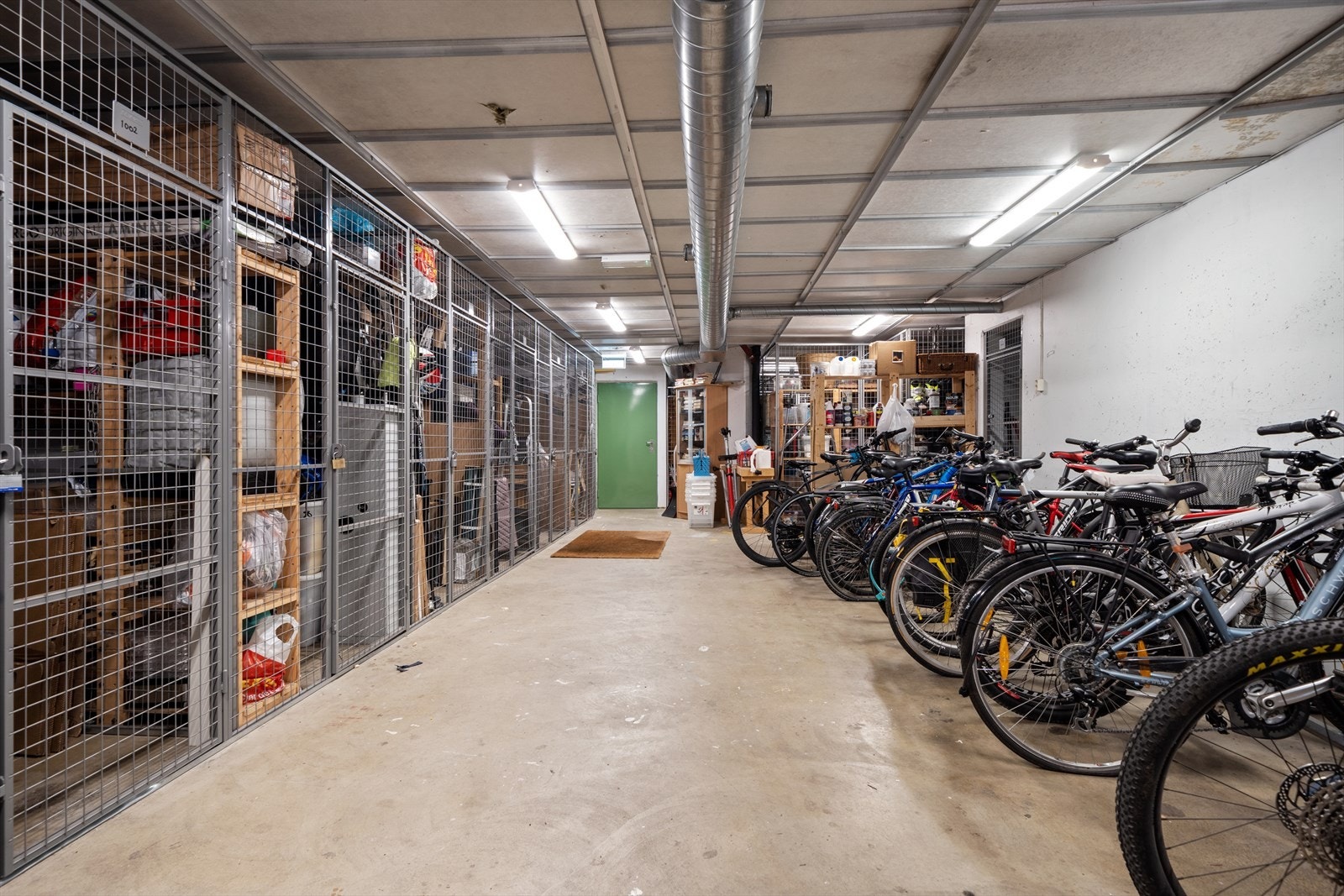 Sykkelparkering Galleribilde