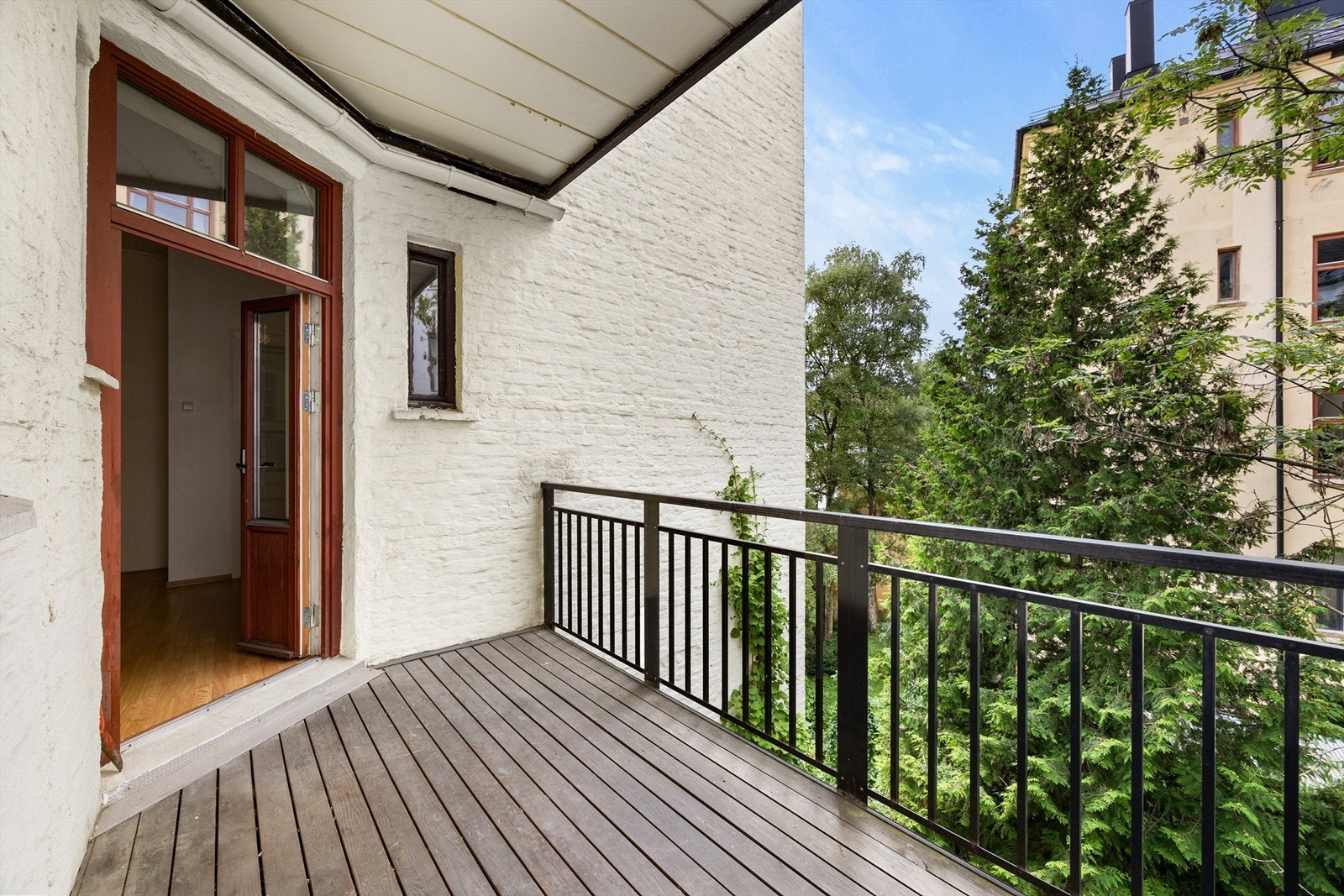 Grønt og frodig utsyn. Galleribilde