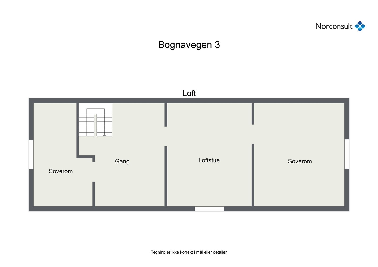 Planskisse - Loft Galleribilde