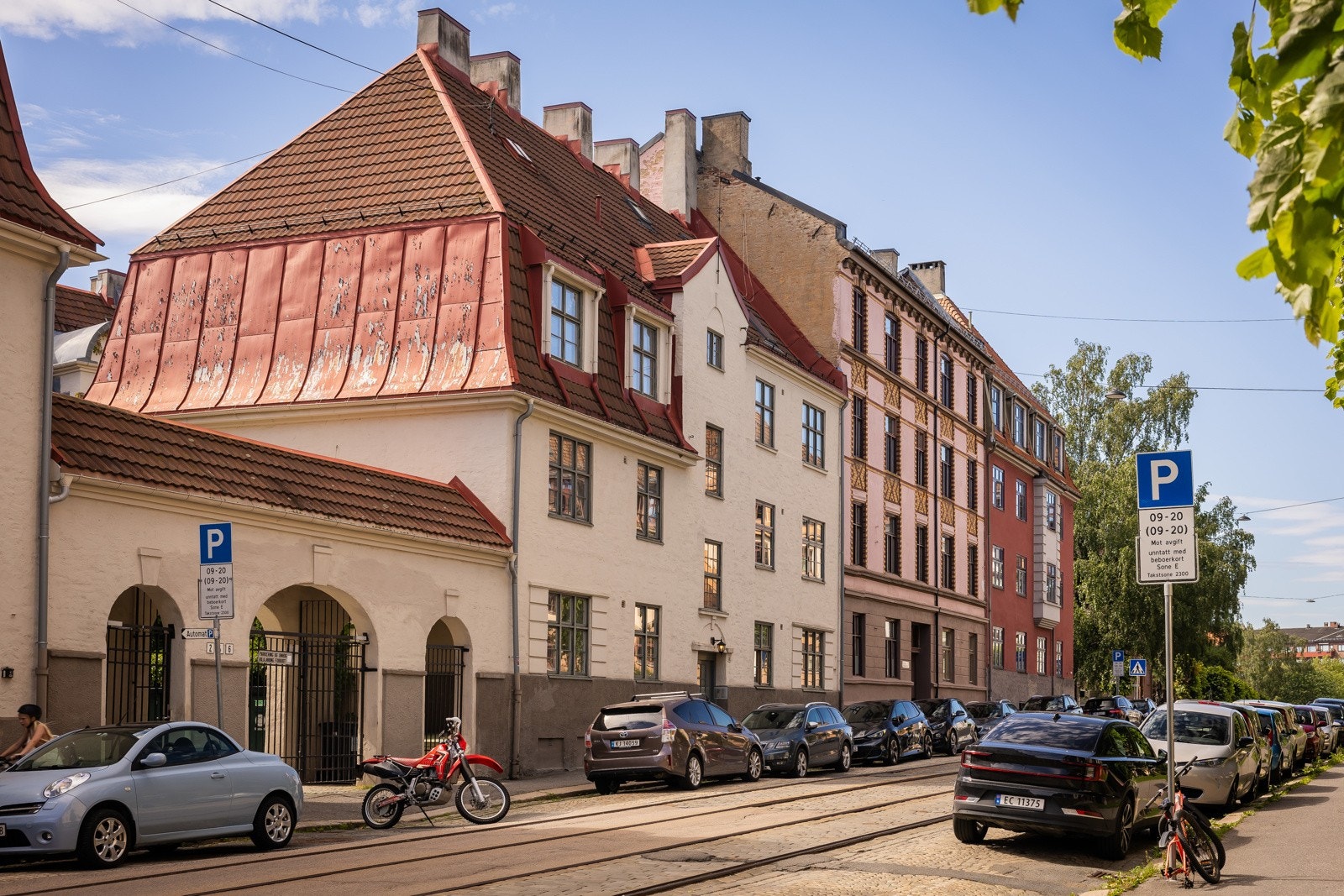 Fasade fra Bentsebrugata Galleribilde