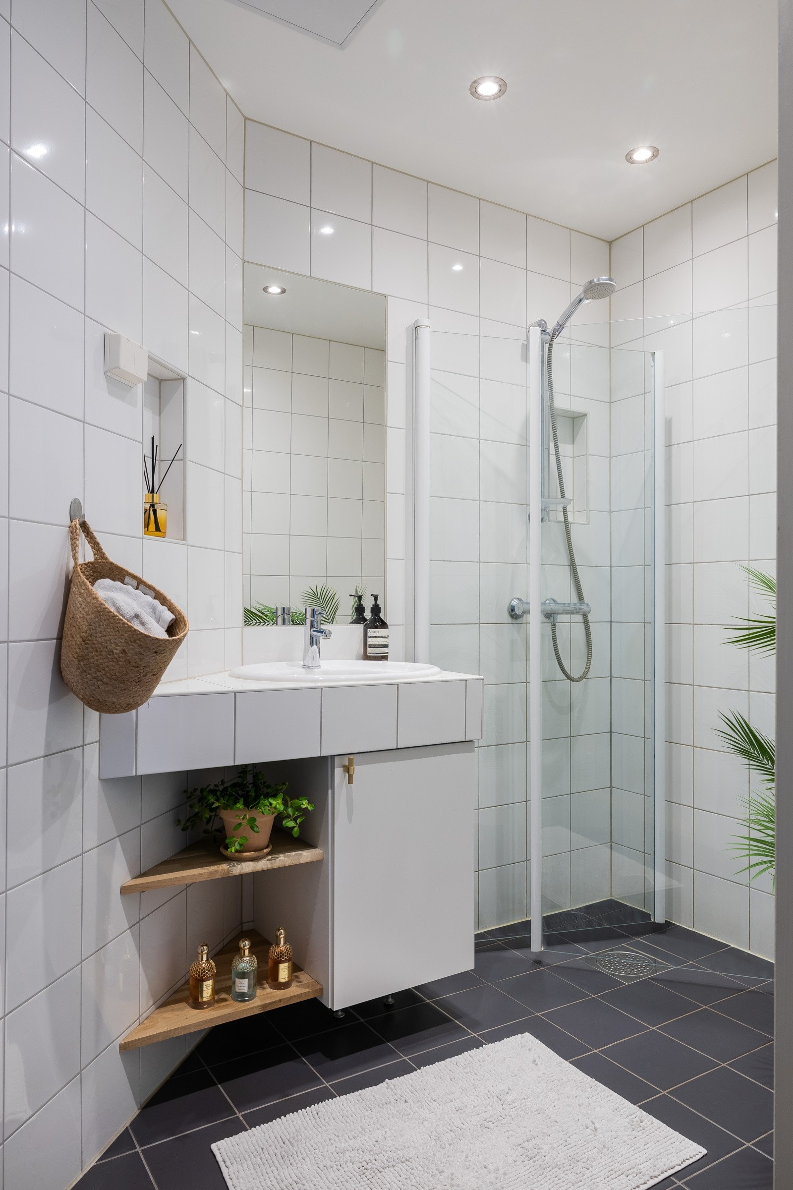 Badet ble rehabilitert i regi av borettslaget i 2013. Galleribilde