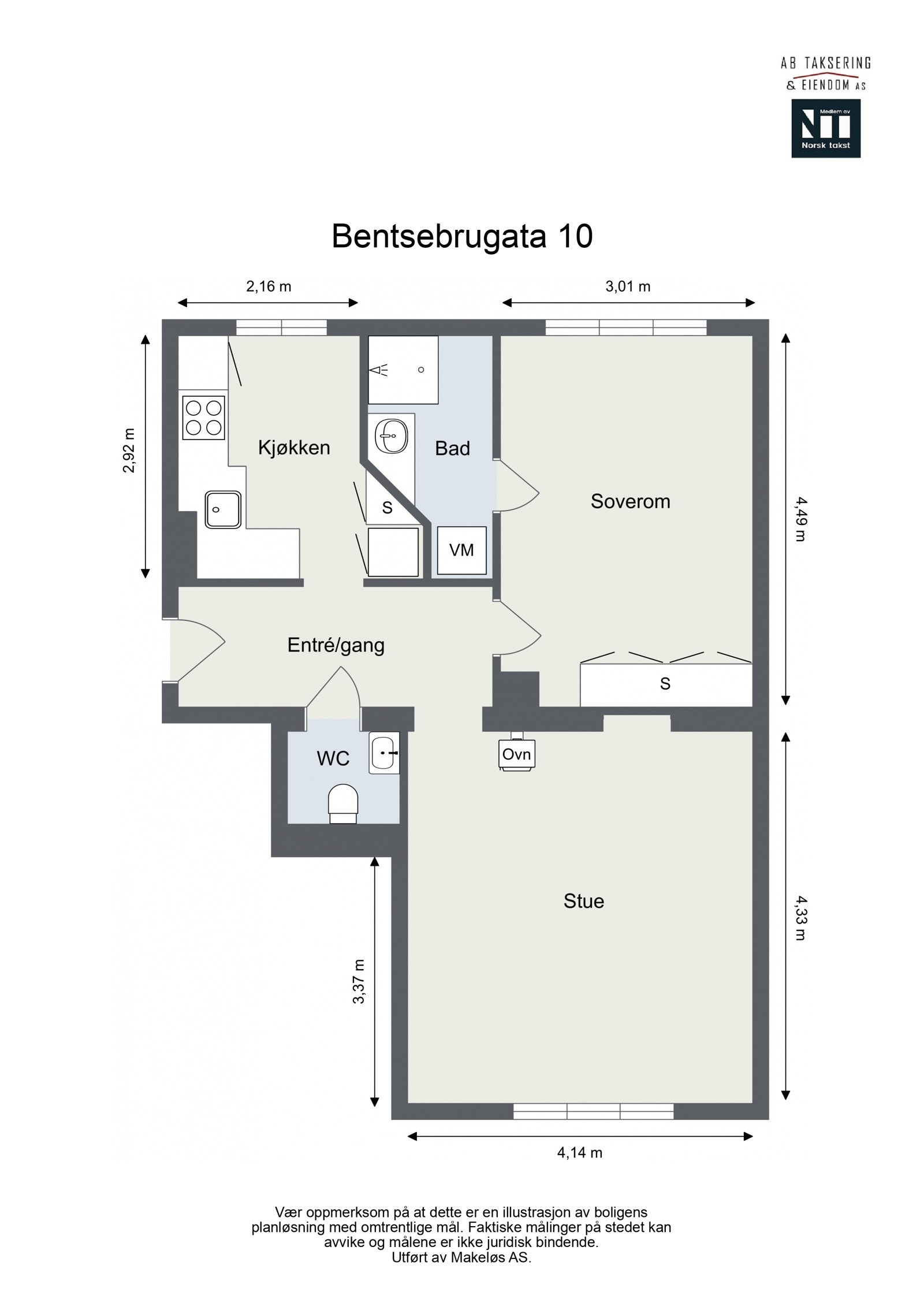 Plantegning. Galleribilde