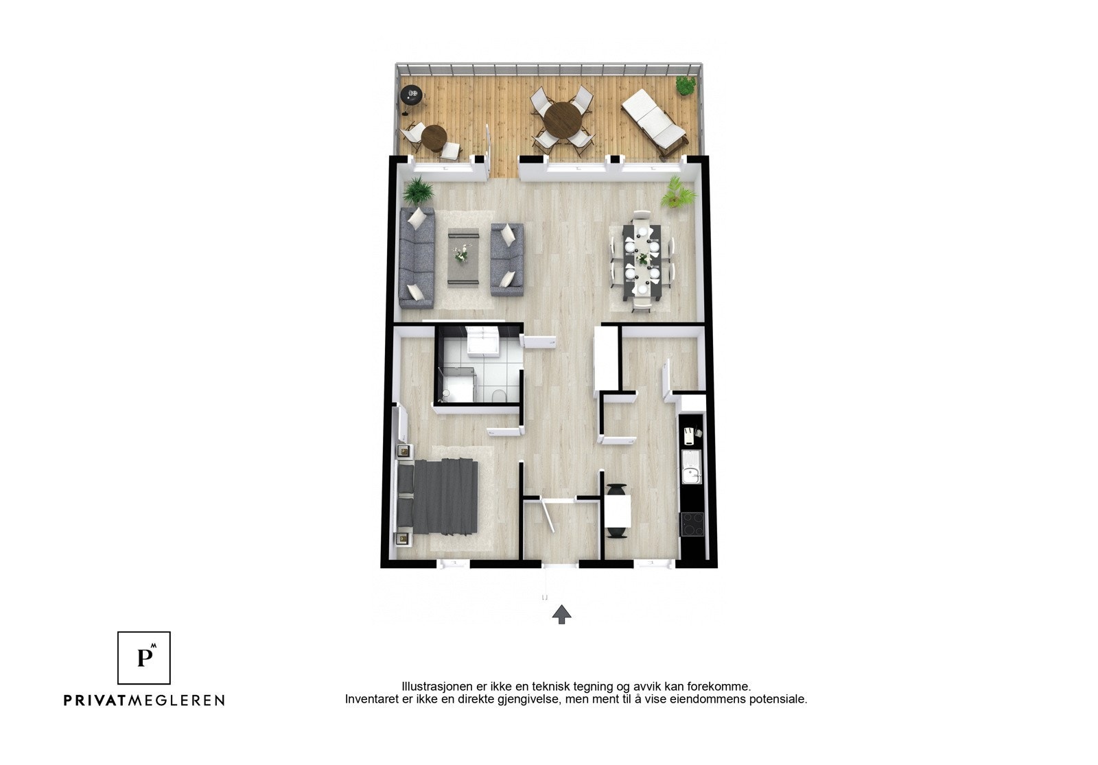 Plantegning Galleribilde