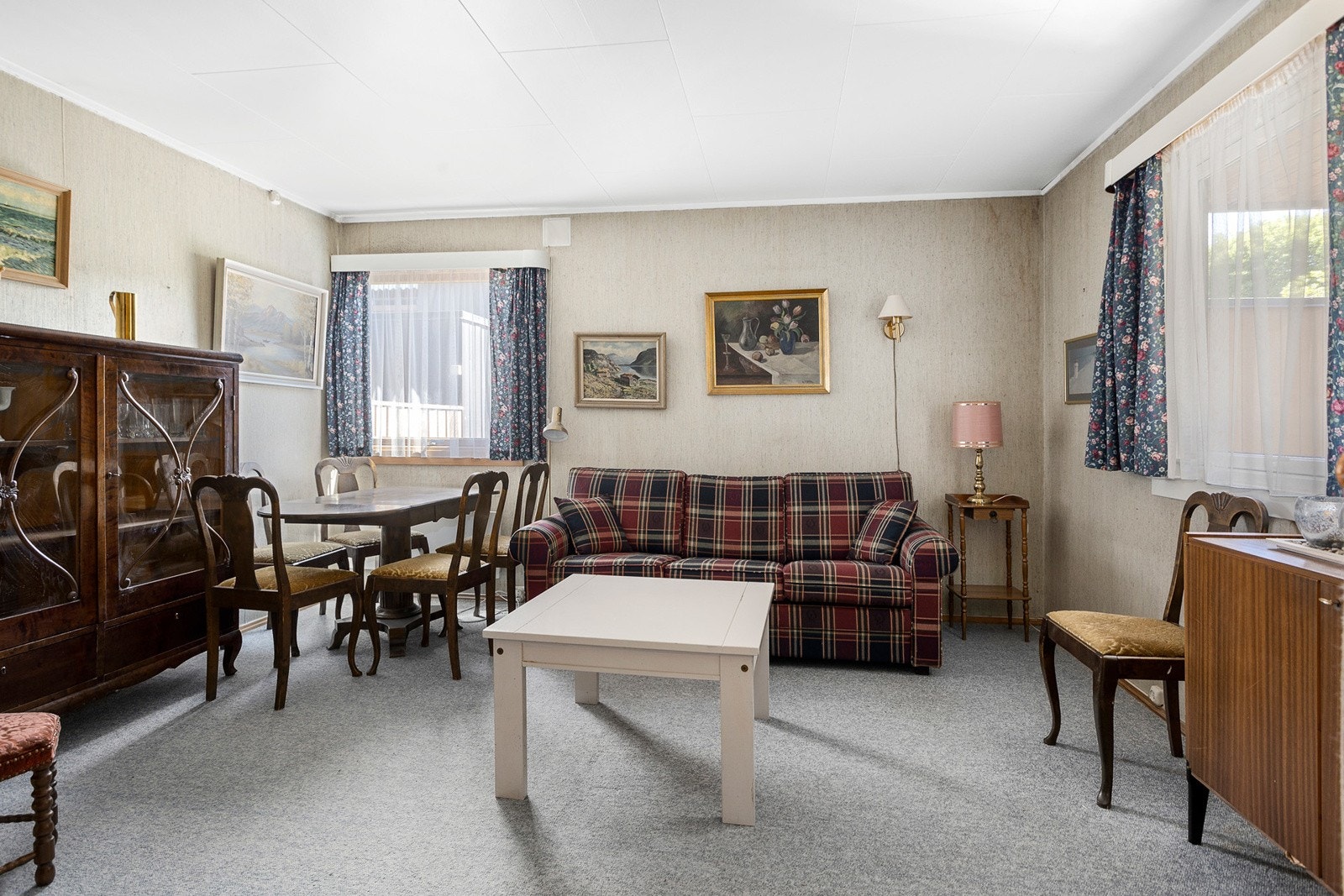 Rommet har opprinnelig vært to soverom Galleribilde