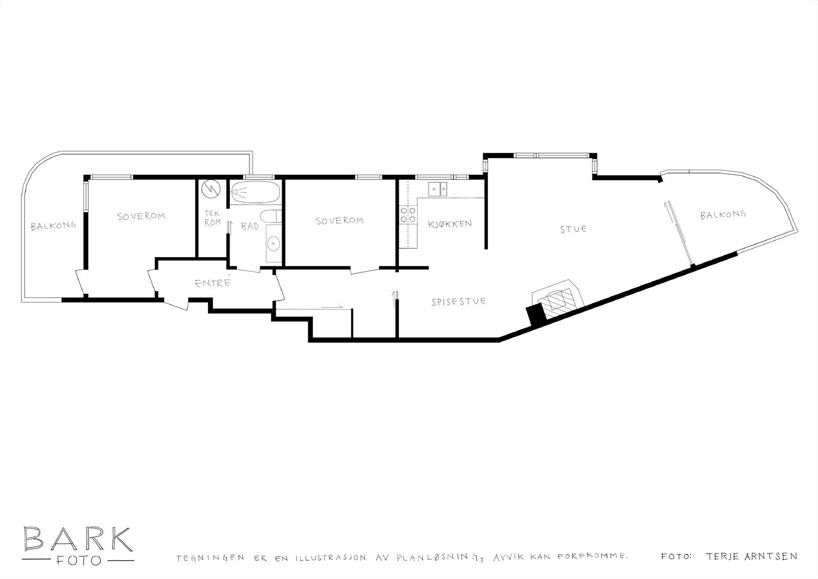 Plantegning. Galleribilde