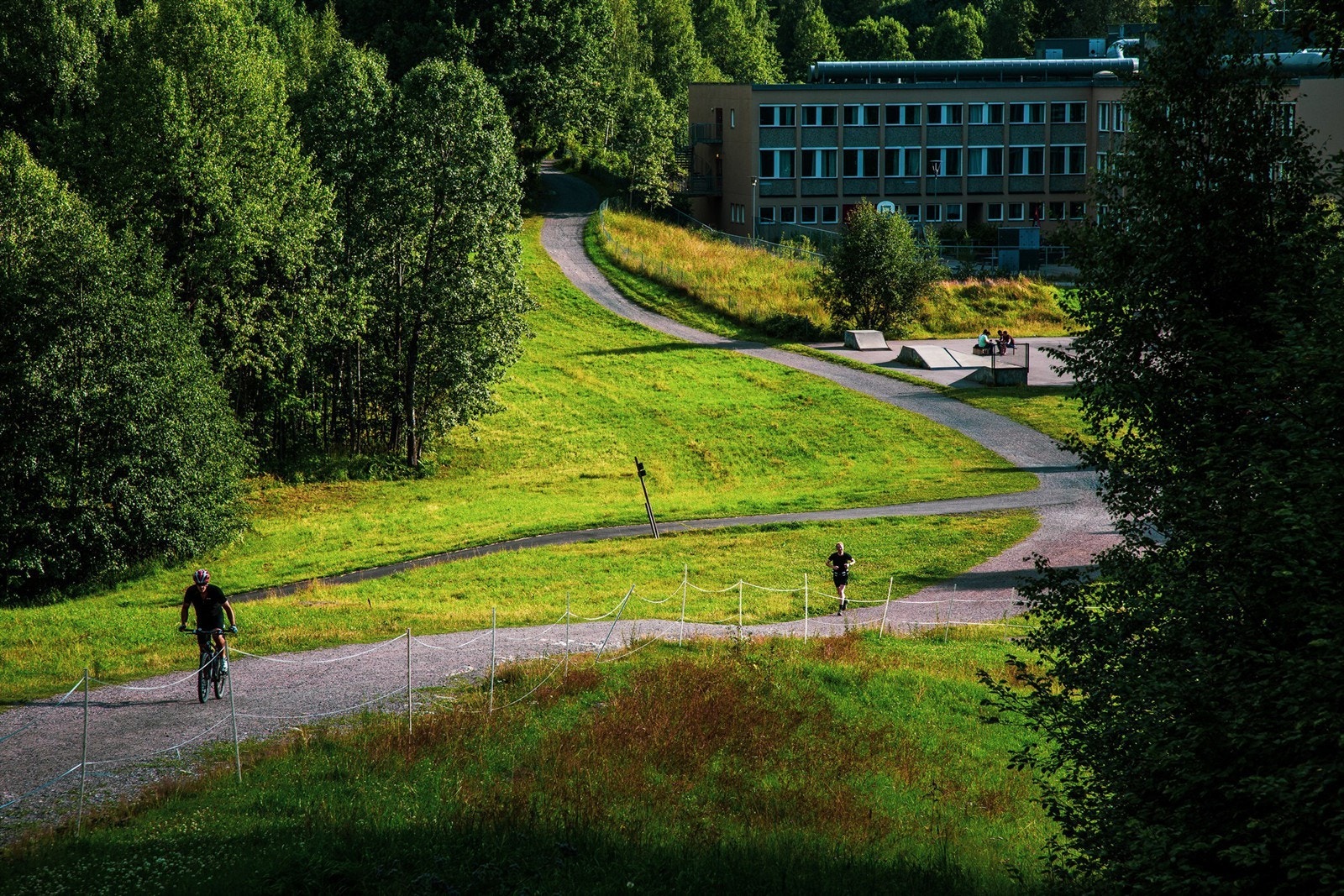 Det er fine turveier til markastuene Mariholtet, Skullerudstua og Rustadsaga. Galleribilde
