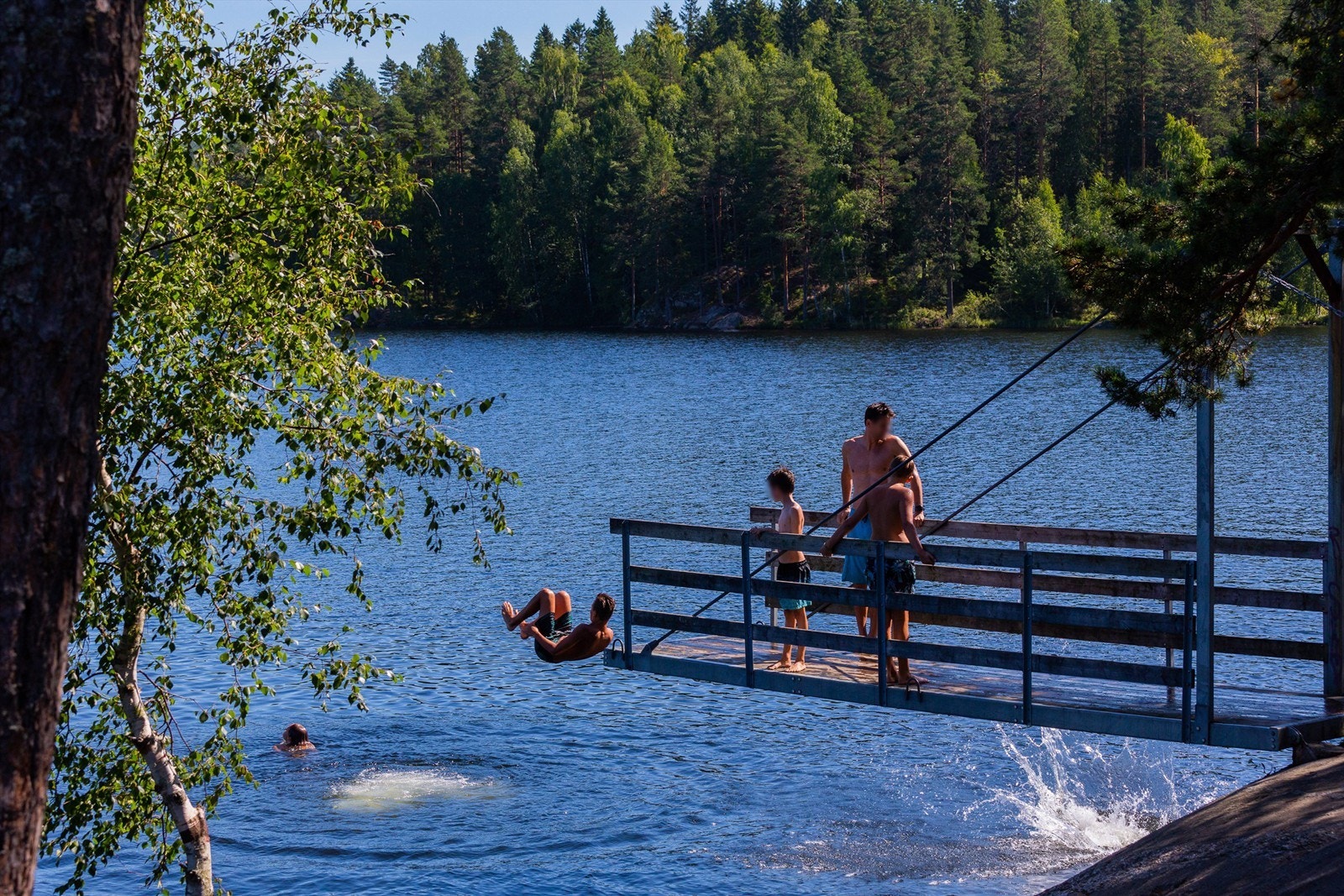 Østmarka byr også på flotte fiskemuligheter i bekker, tjern og vannene. Galleribilde