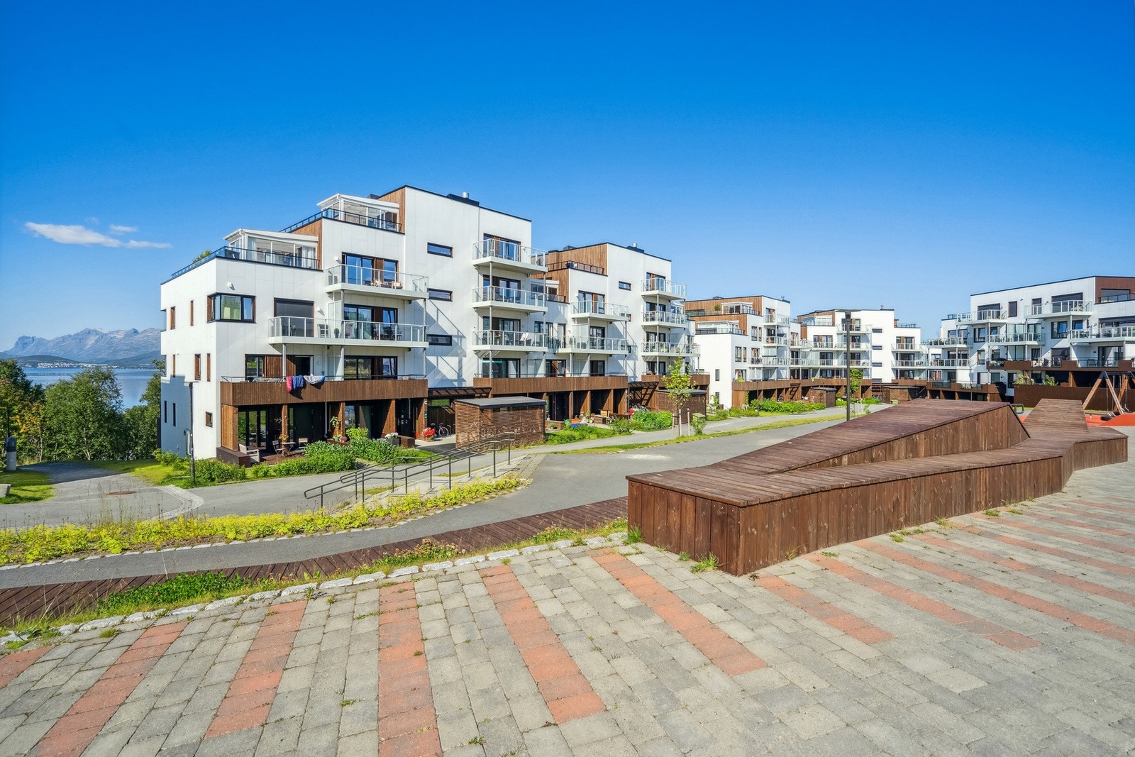 Norrøna boligpark har fin og sentral beliggenhet på Tromsøyas vestside Galleribilde