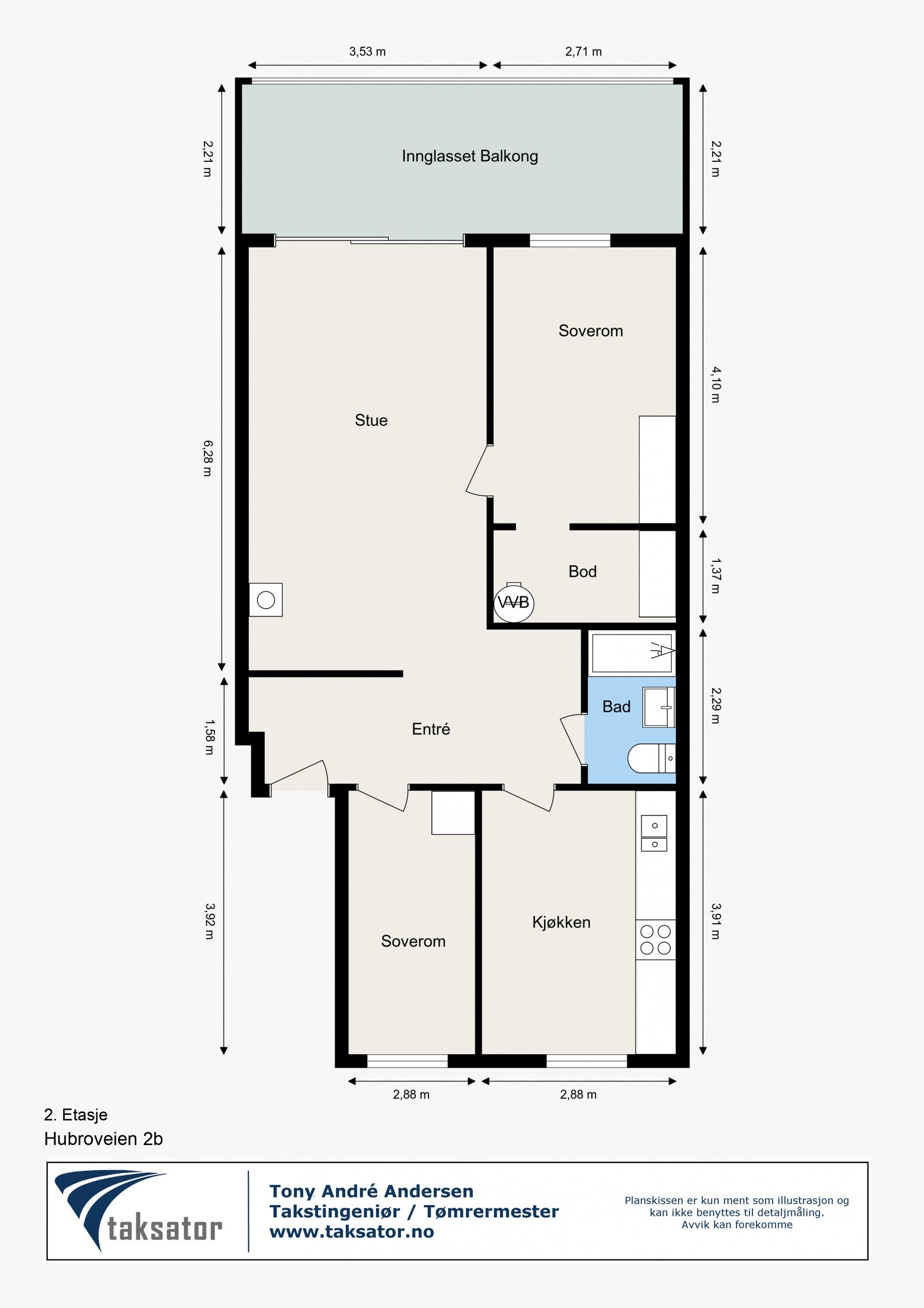 Planløsning. Galleribilde