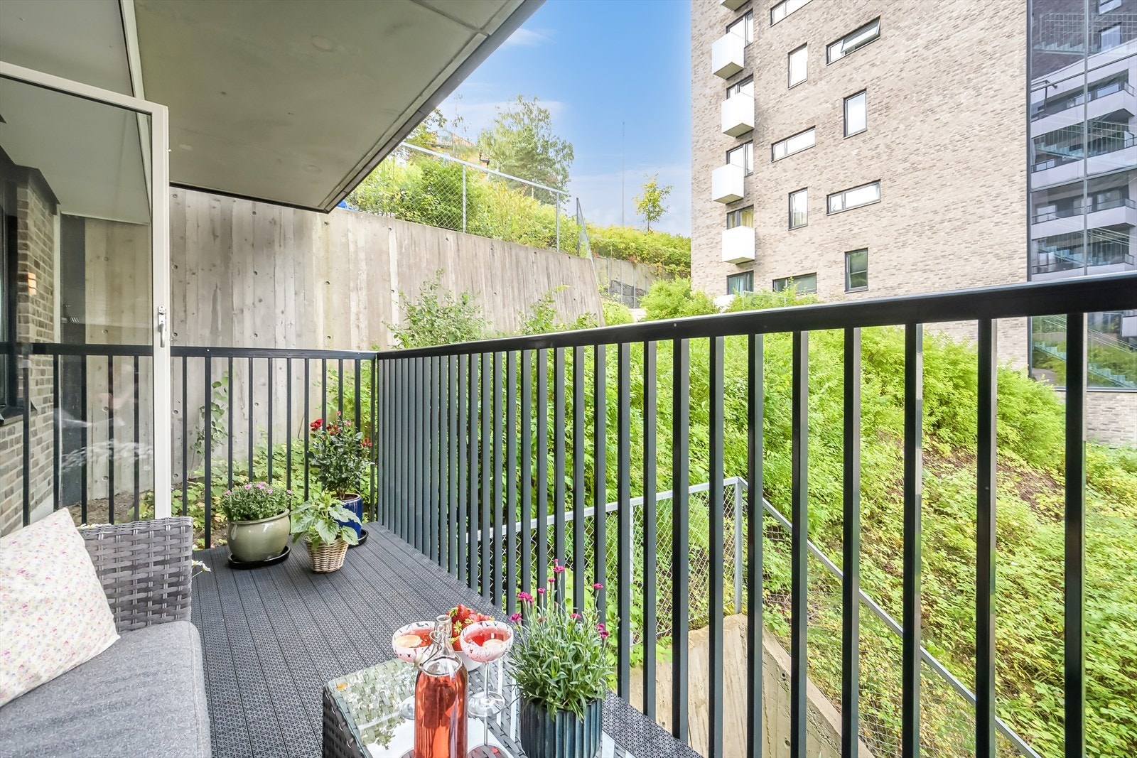 God plass til grill og innredning Galleribilde