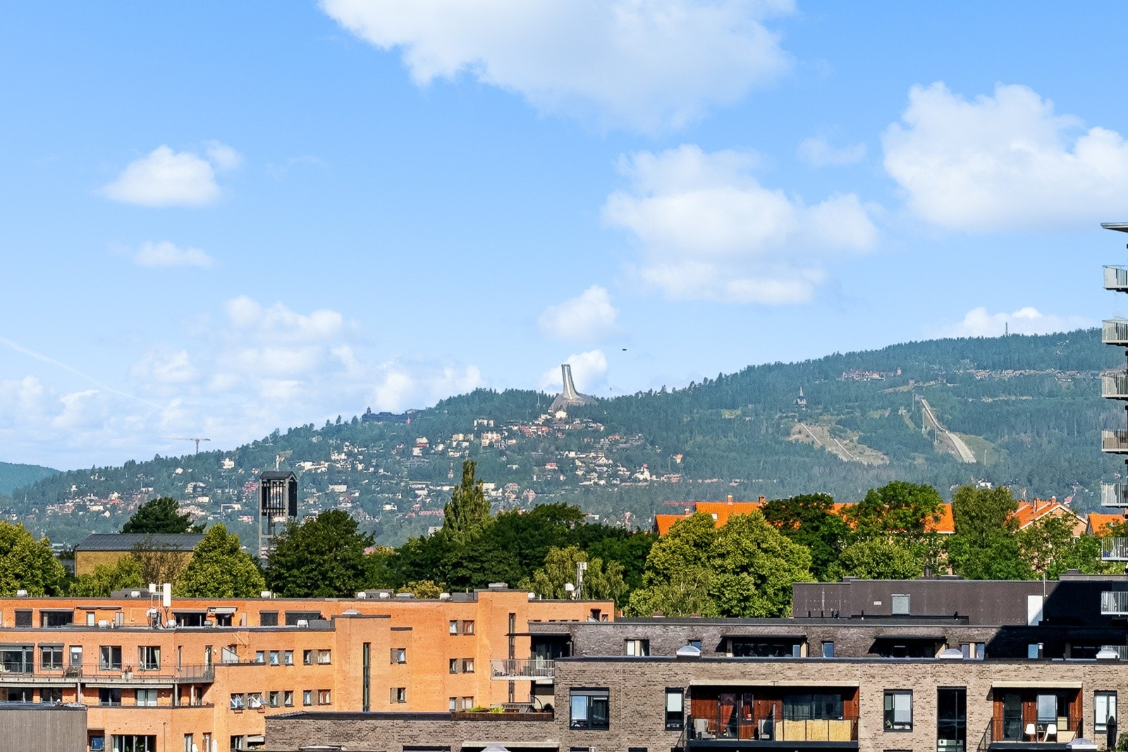 Boligen har flott utsikt over Oslo og fjorden Galleribilde