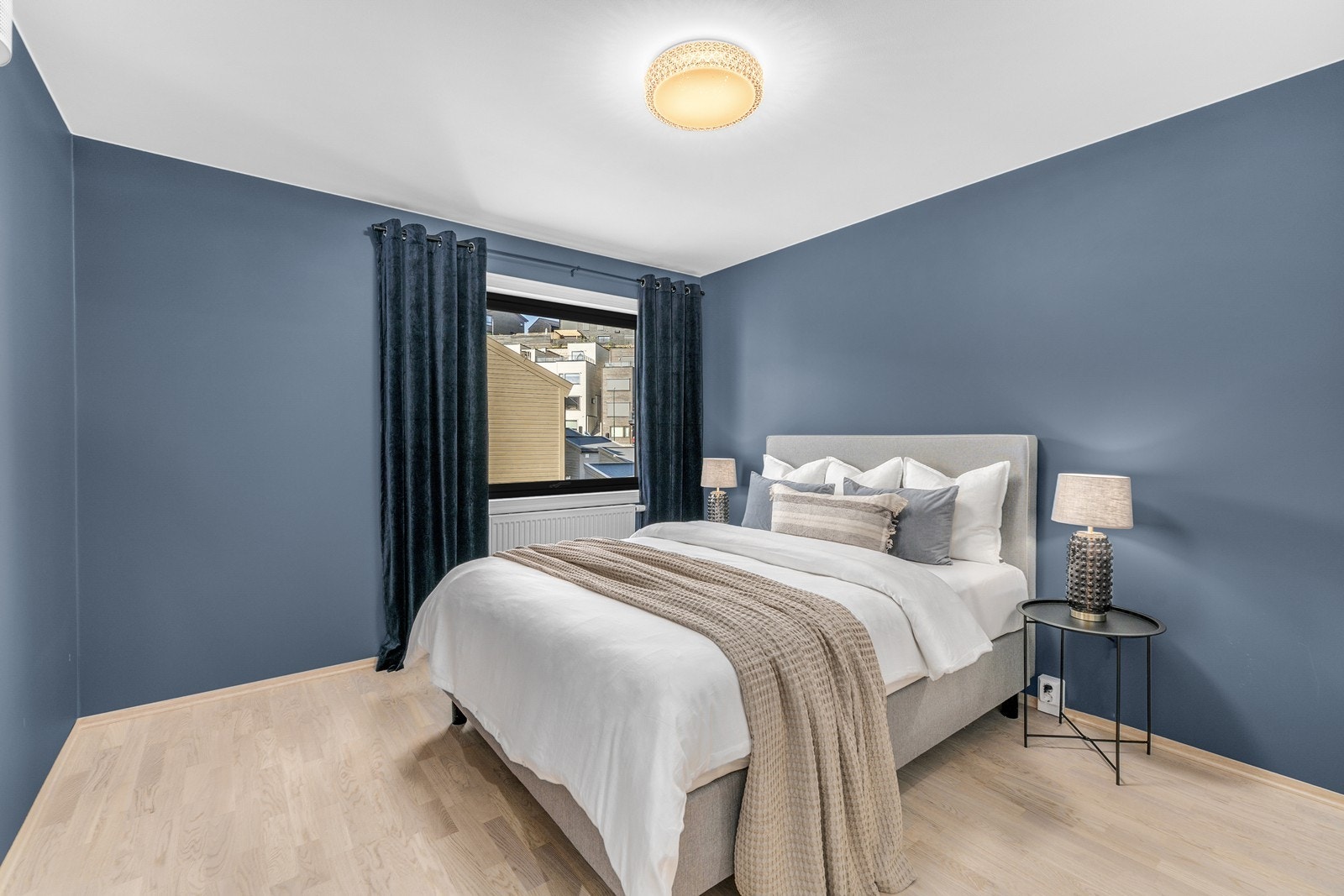 Etasjen rommer fire soverom. Galleribilde