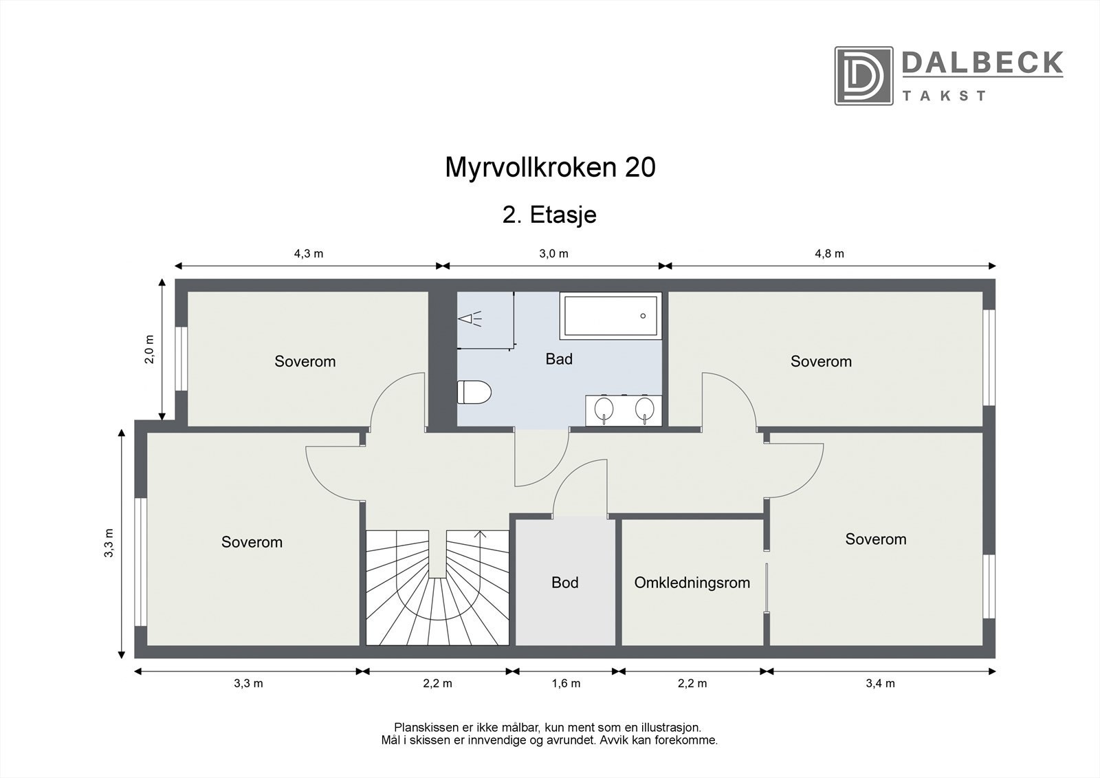PLANTEGNING 2. ETG Galleribilde