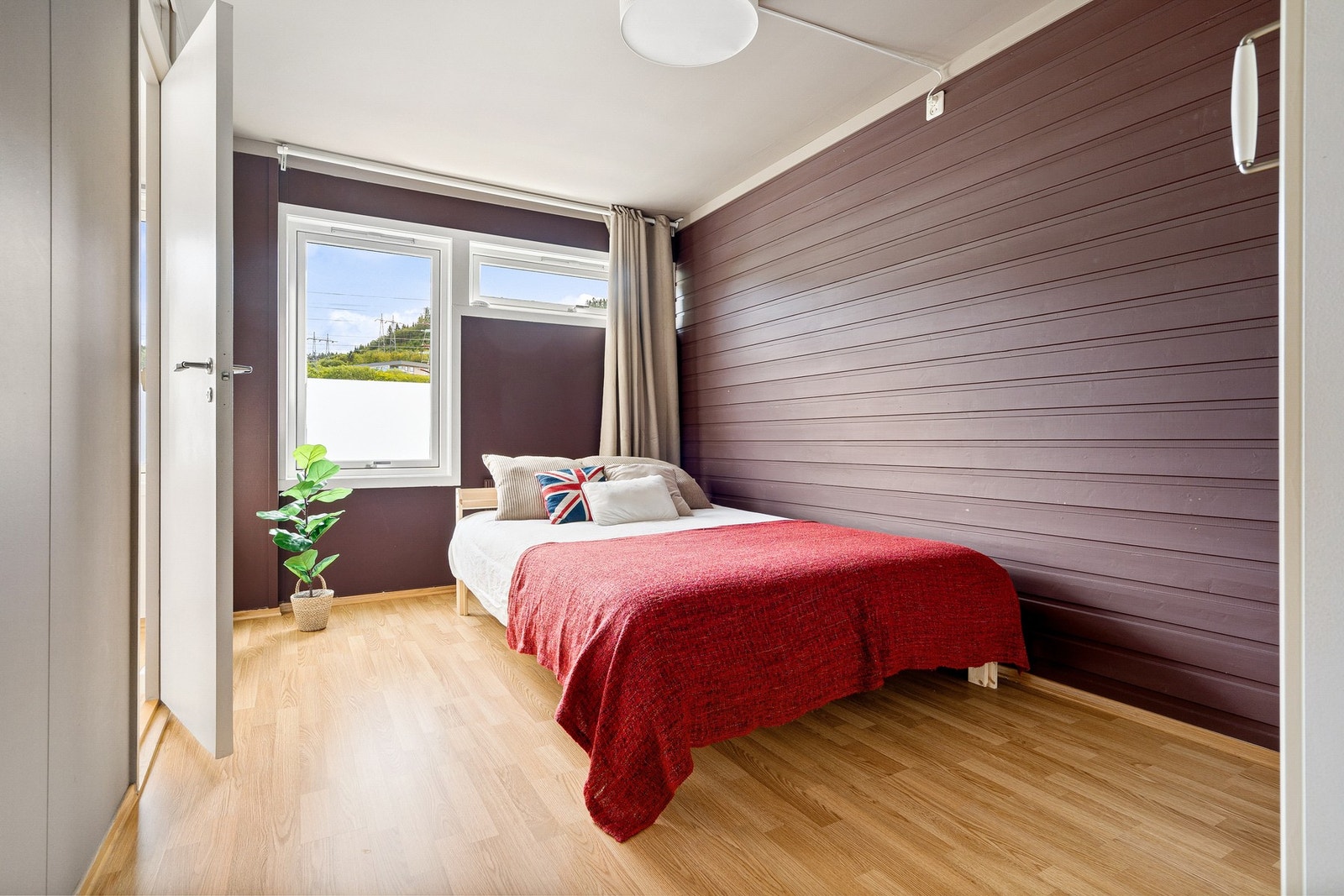 Hovedsoverommet er på 11,5 kvm. Galleribilde